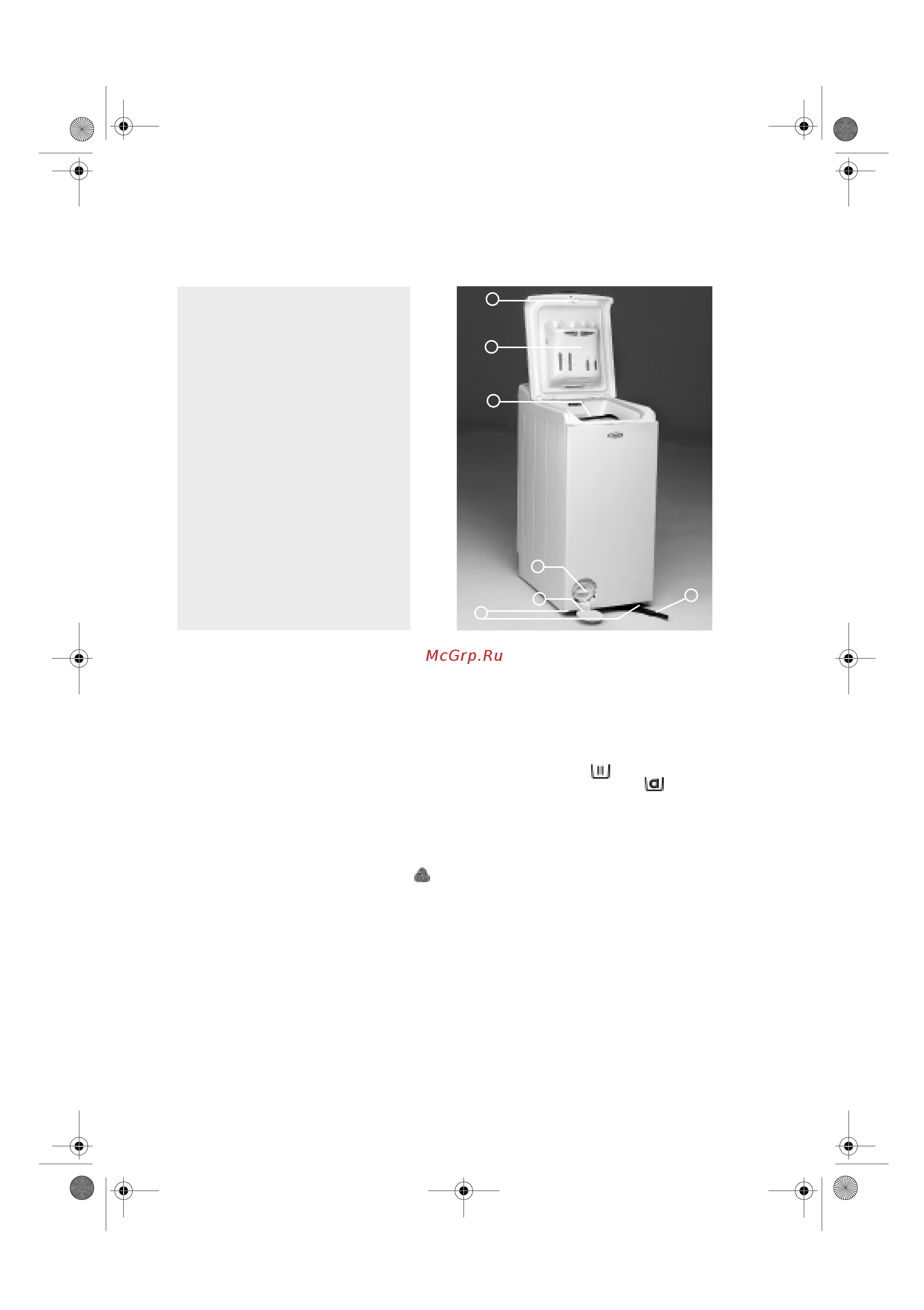 Whirlpool AWE 6315 [4/16] Описание стиральной машины