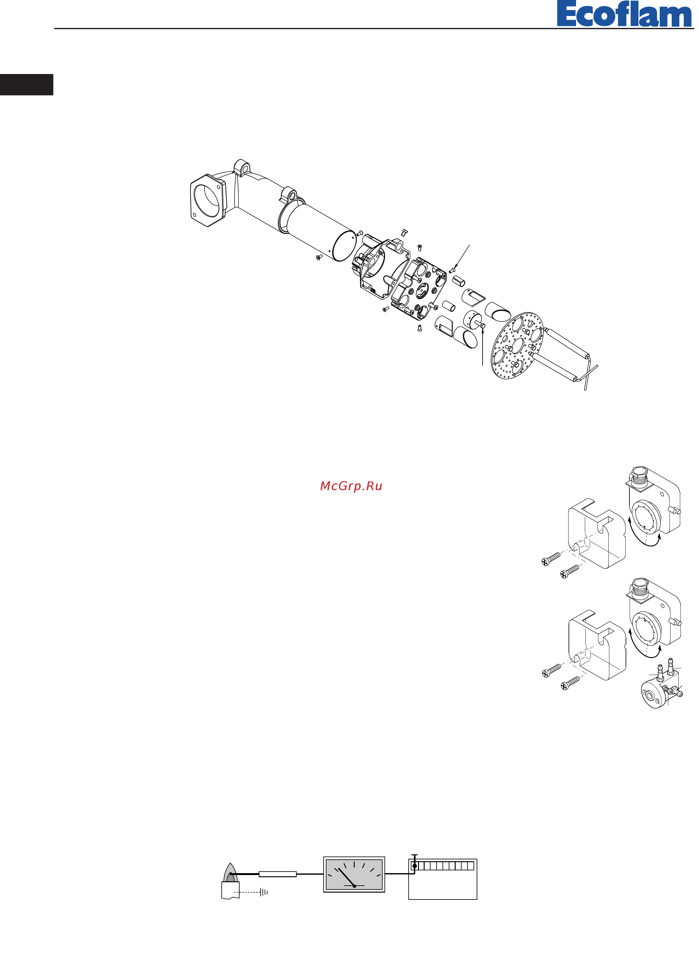 Ecoflam BLU 1500.1 PR Low NOx TL - MB-DLE 415 [24/40] Corriente de ionización