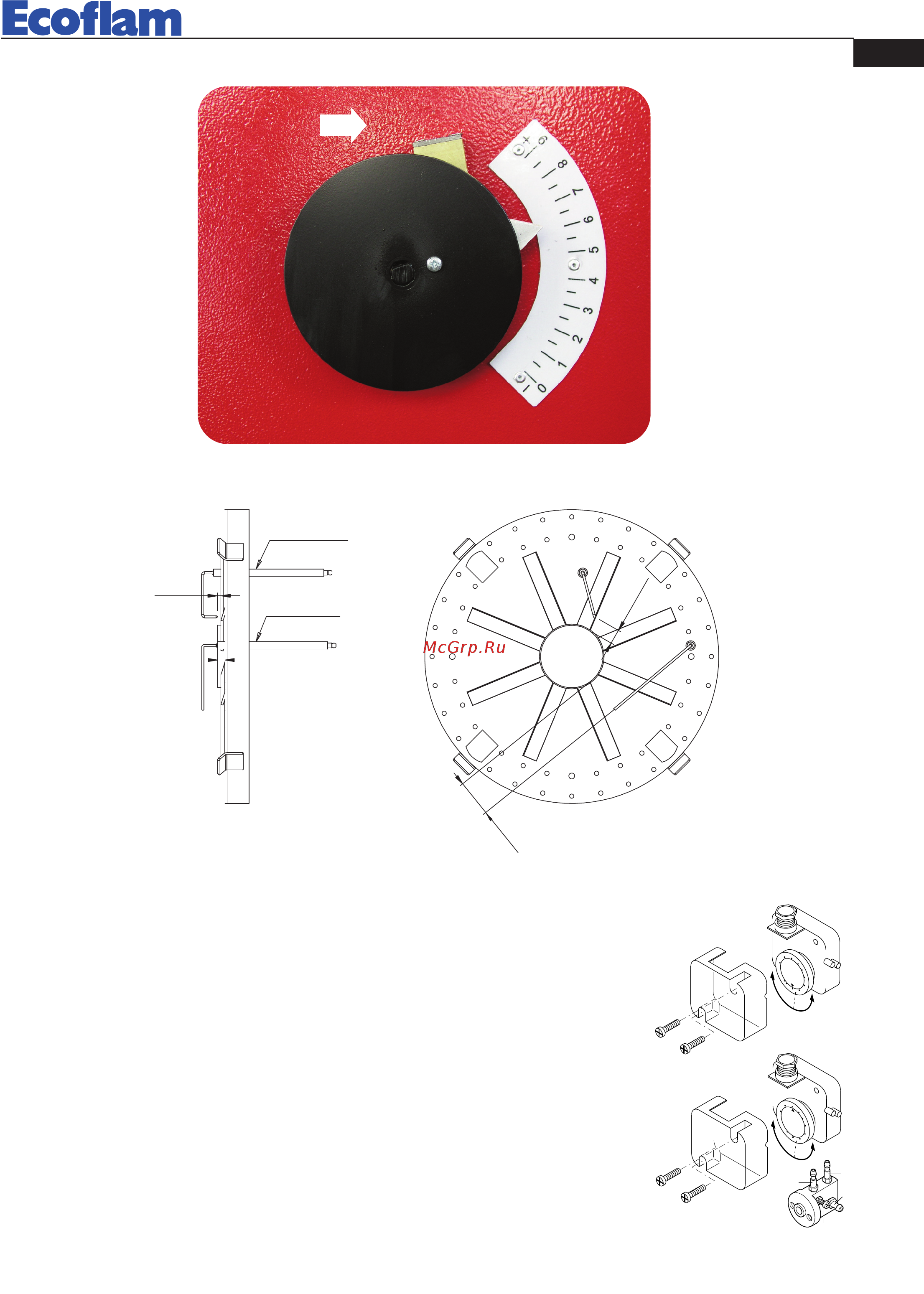 Ecoflam BLU 15000.1 PR TC - VGD 40.125 [15/44] Adjustment of gas minimum pressure switch