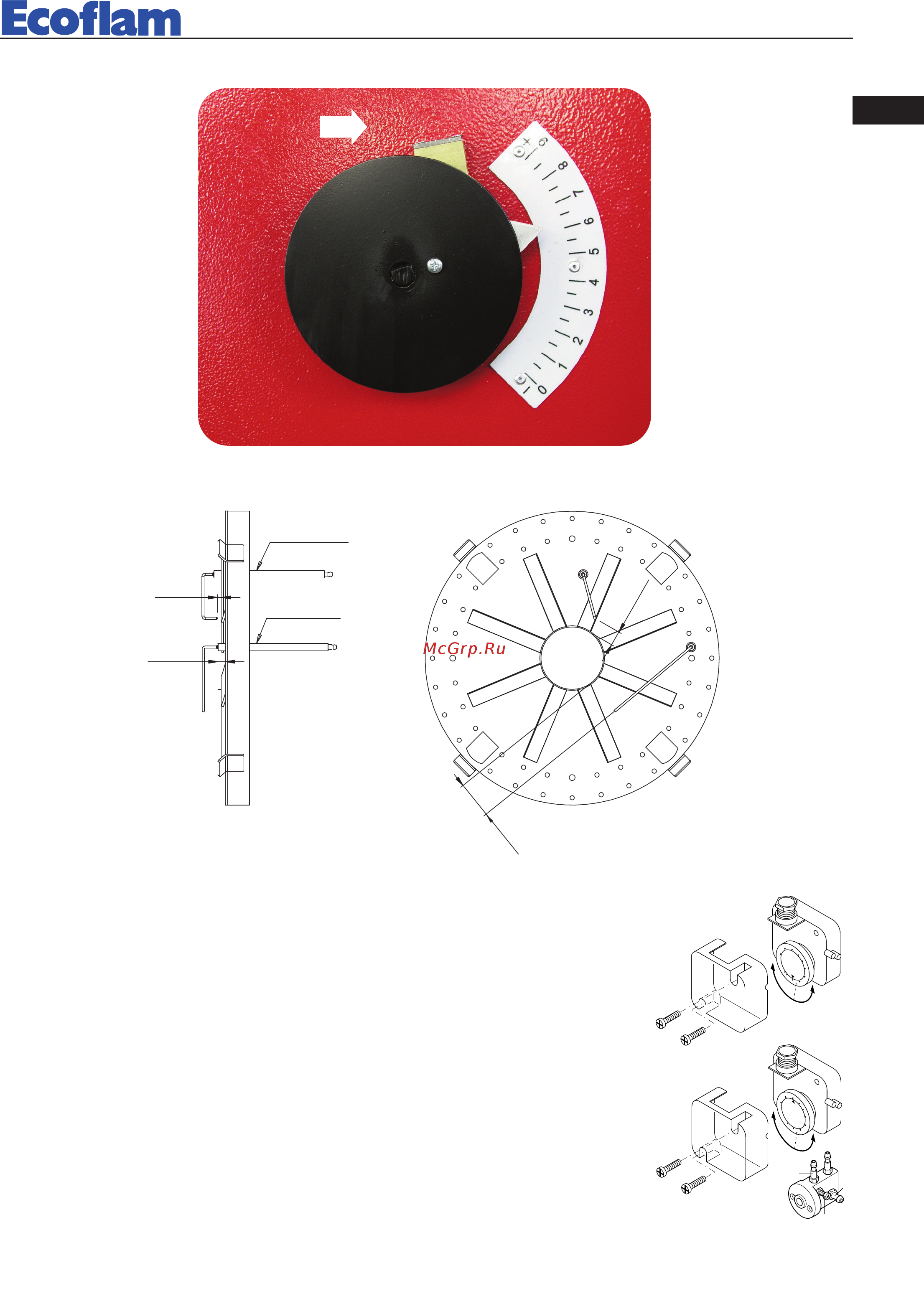 Ecoflam BLU 15000.1 PR TC - VGD 40.125 [31/44] Electrodo de encendido