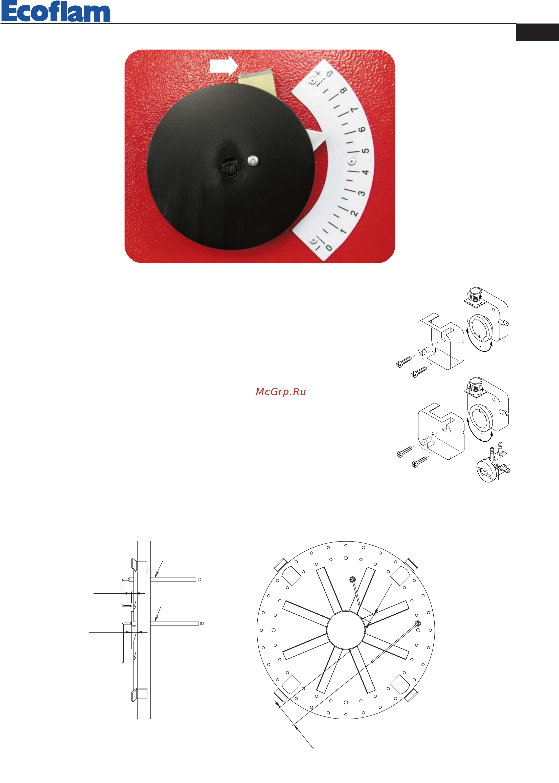 Ecoflam BLU 15000.1 PR [15/48] Adjustment of gas minimum pressure switch