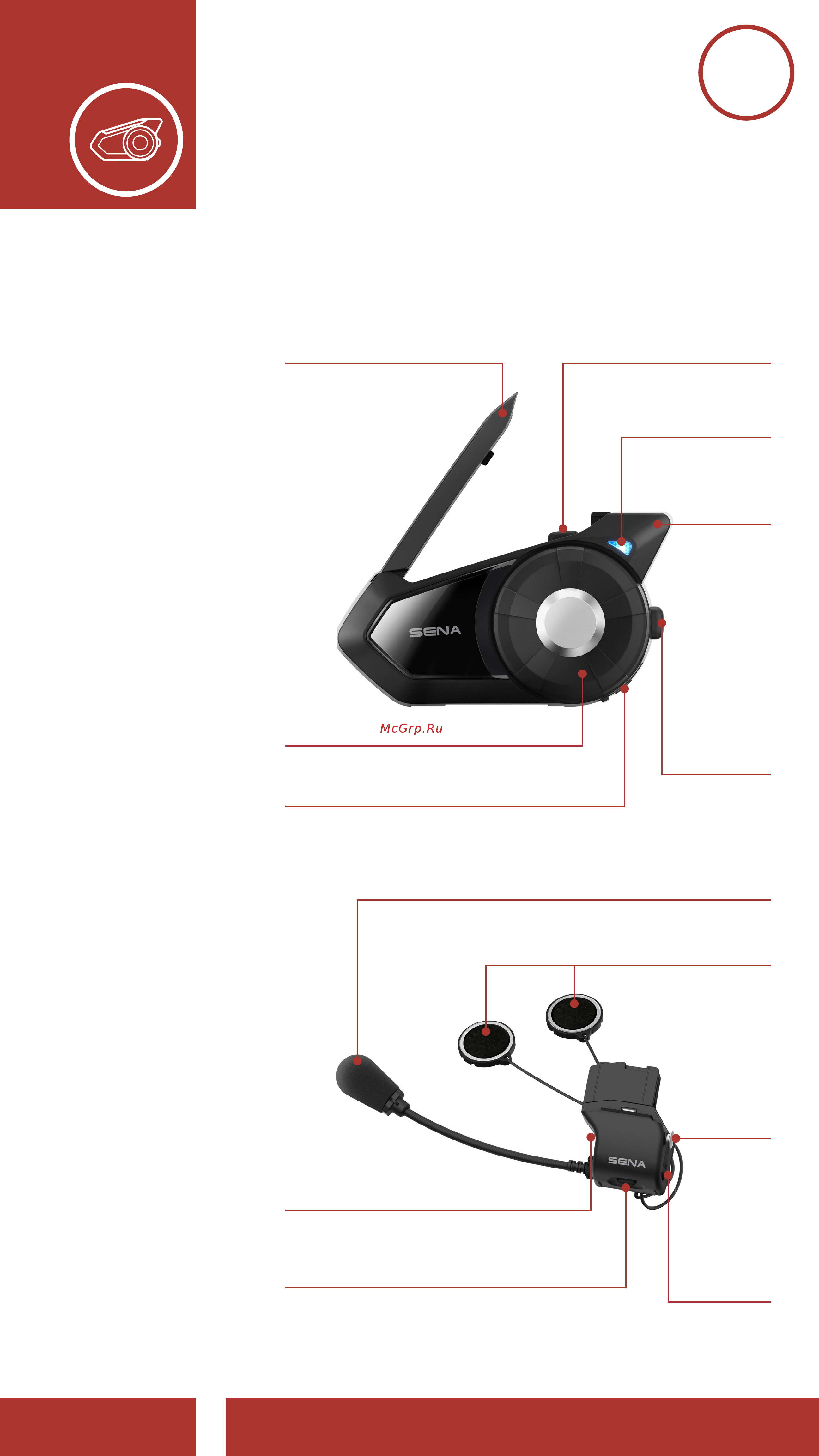 SENA 30K [9/93] Bluetooth коммуникационной системе с mesh интеркомом