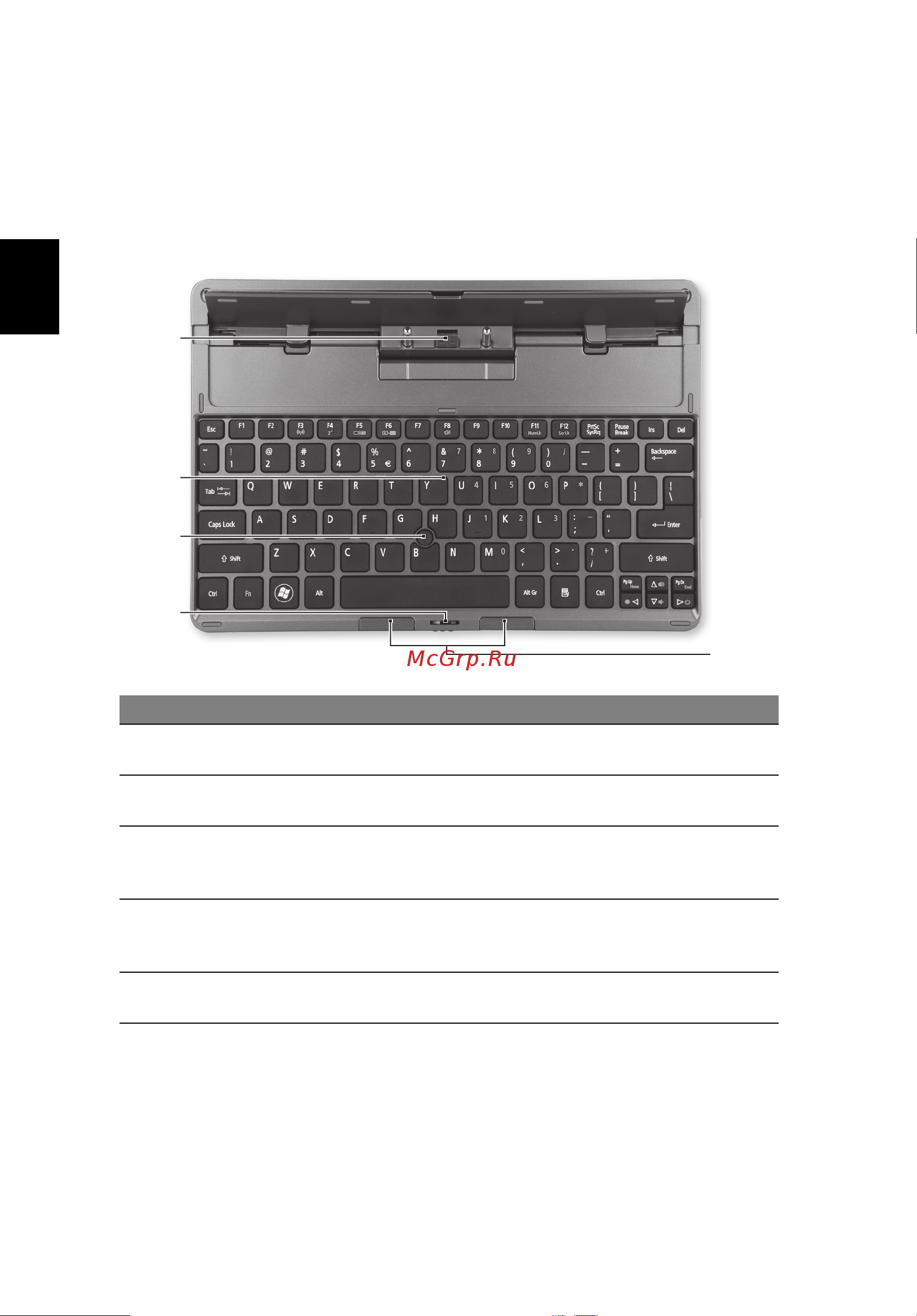 Acer ICONIA TAB W500P [14/35] Док станция клавиатуры