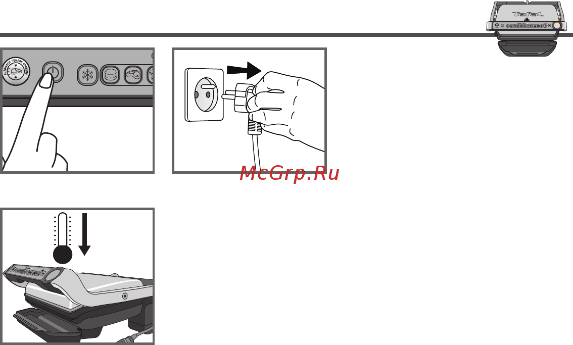 Tefal OPTIGRILL + XL GC722D [12/16] Cleaning and maintenance