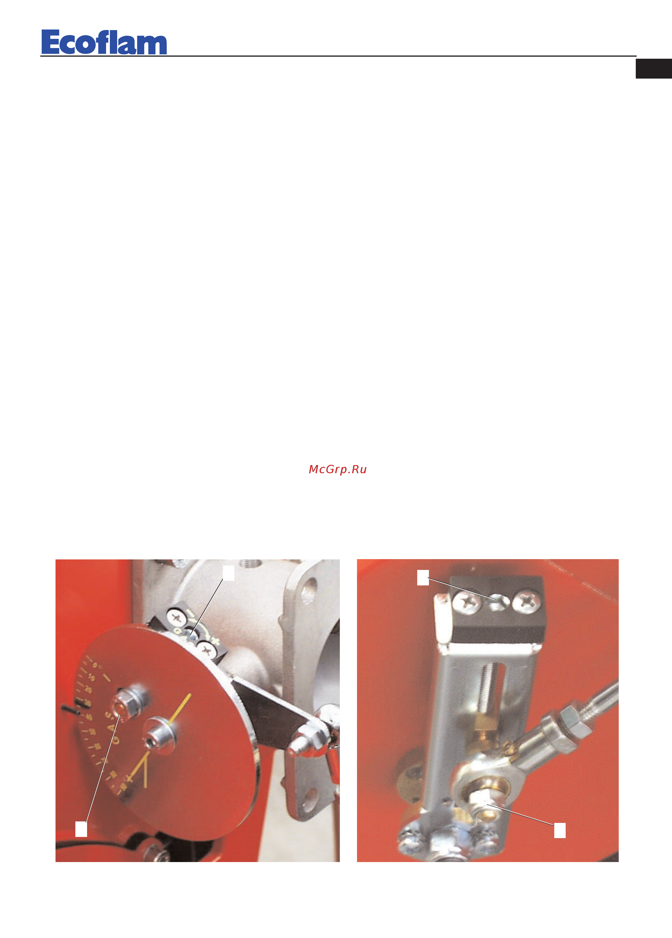 Ecoflam BLU 700.1 PR Low NOx TL - VCS 240 [13/56] Pab version gas burners gas train installation and setting instructions
