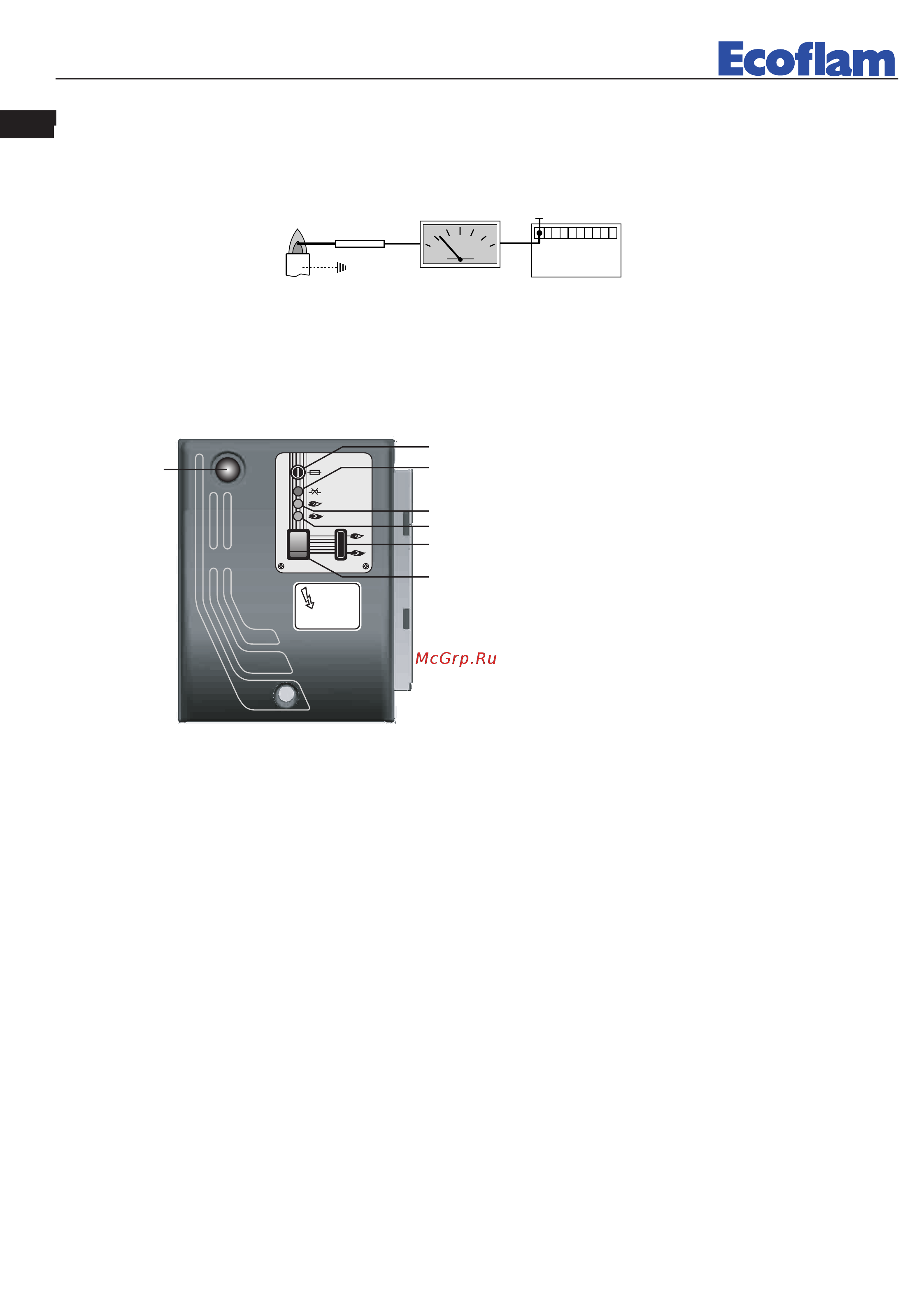 Ecoflam BLU 1200.1 PAB TC - VGD 20.503 [24/56] Controle systeme detection de flamme