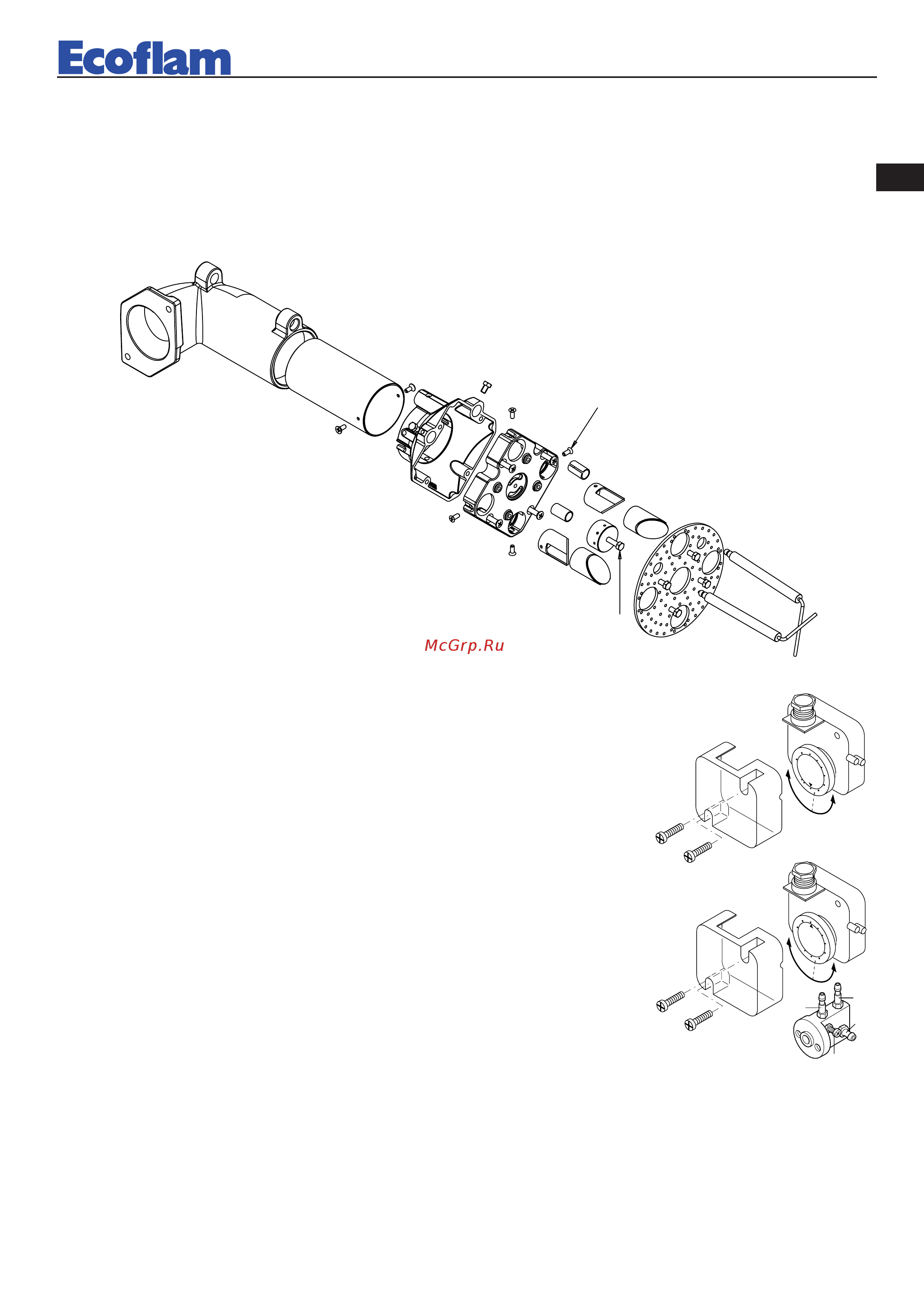 Ecoflam BLU 700.1 PR Low NOx TL - VCS 350 [39/56] Trasformazione da metano a lpg