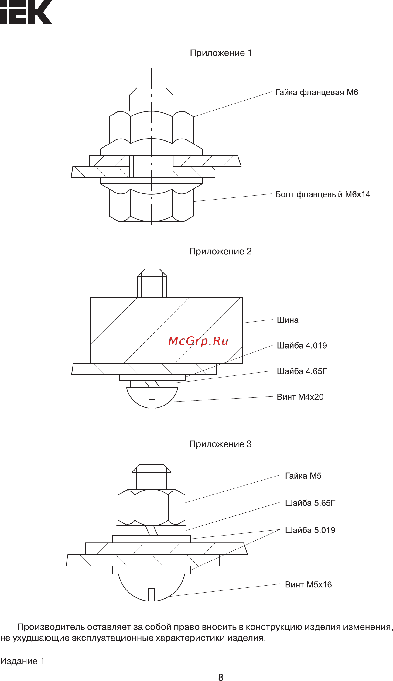 Iek ЩЭ-6-1 36 УХЛ3 IP31 MKM42-06-31 [8/8] Приложение 1