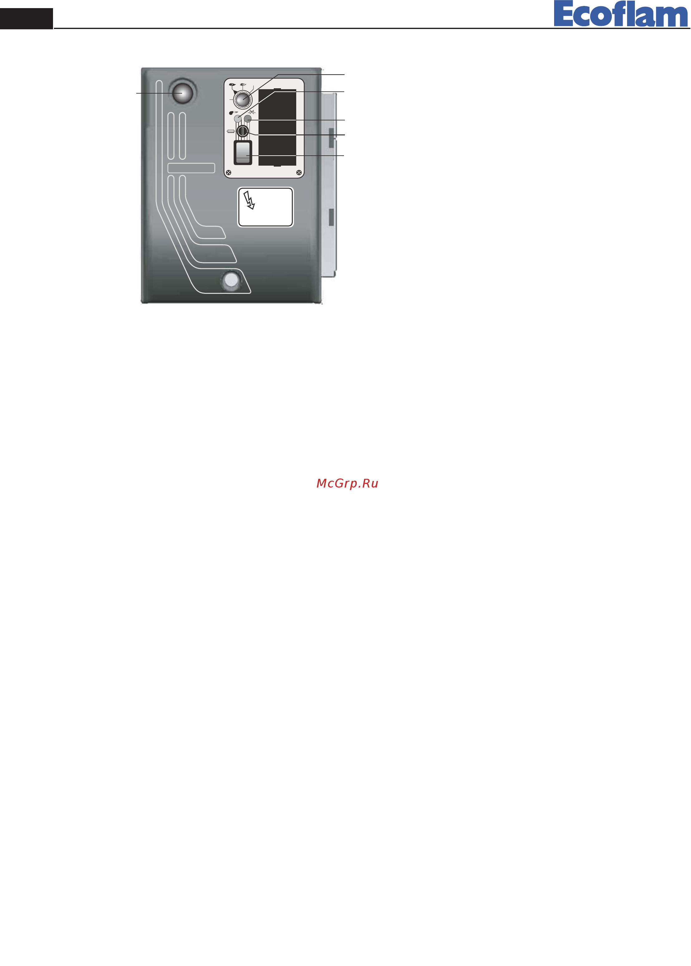 Ecoflam BLU 2000.1 MD TC - MB-DLE 420 [8/48] Anomalie di funzionamento