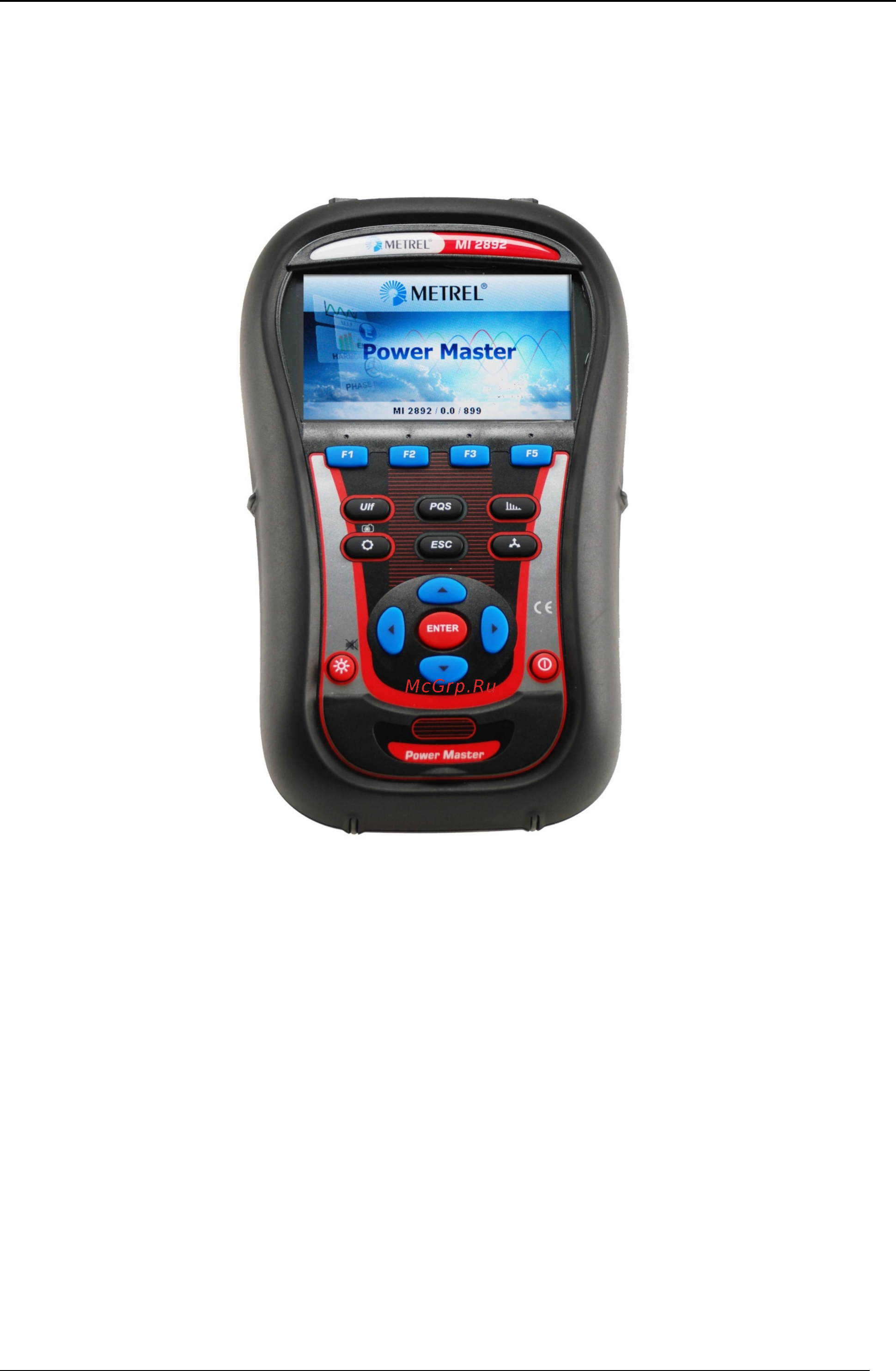 Metrel MI 2892 [8/230] Измерительный прибор 2892 power master введение