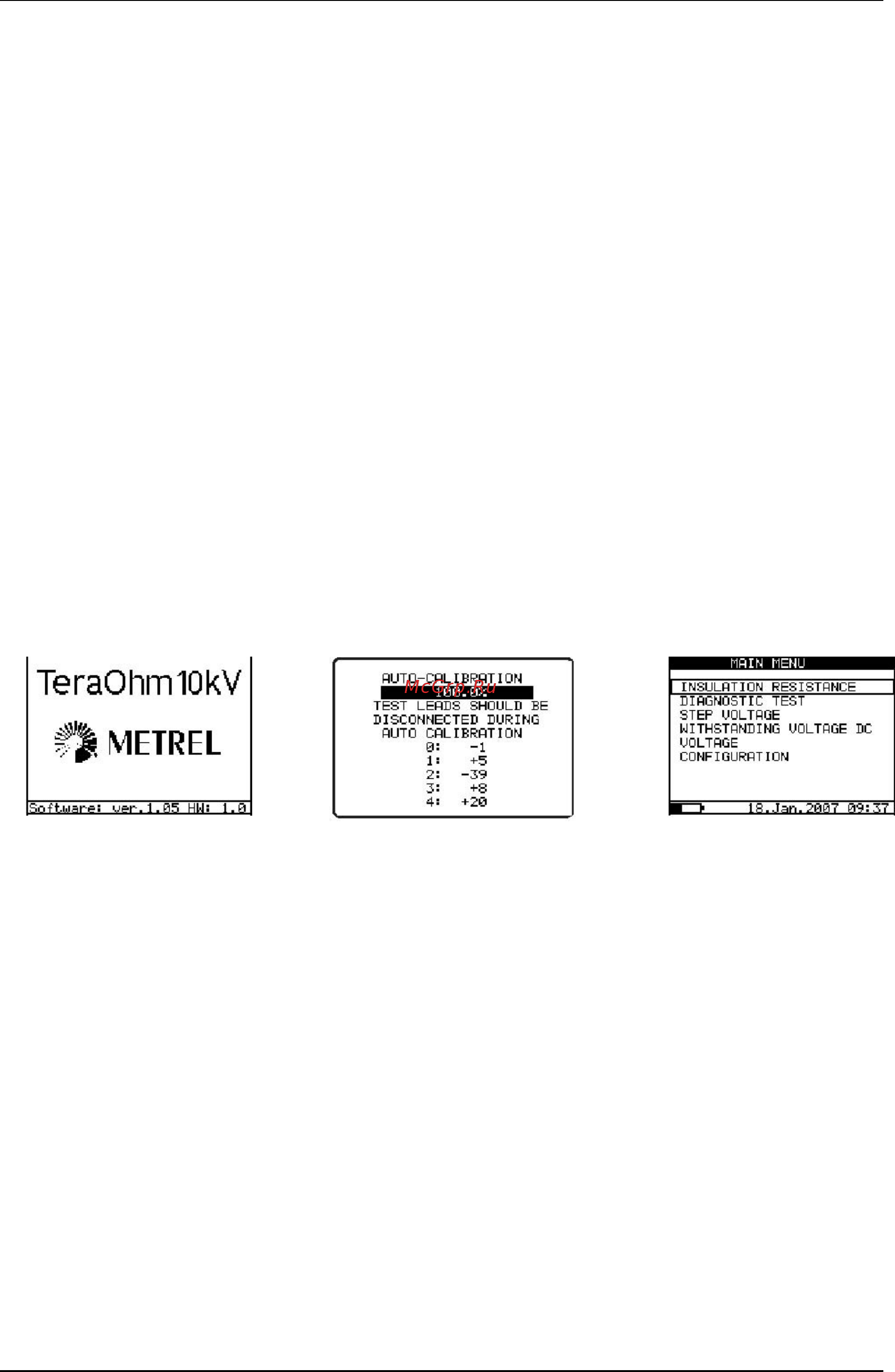 Metrel MI 3200 [10/48] Работа с прибором