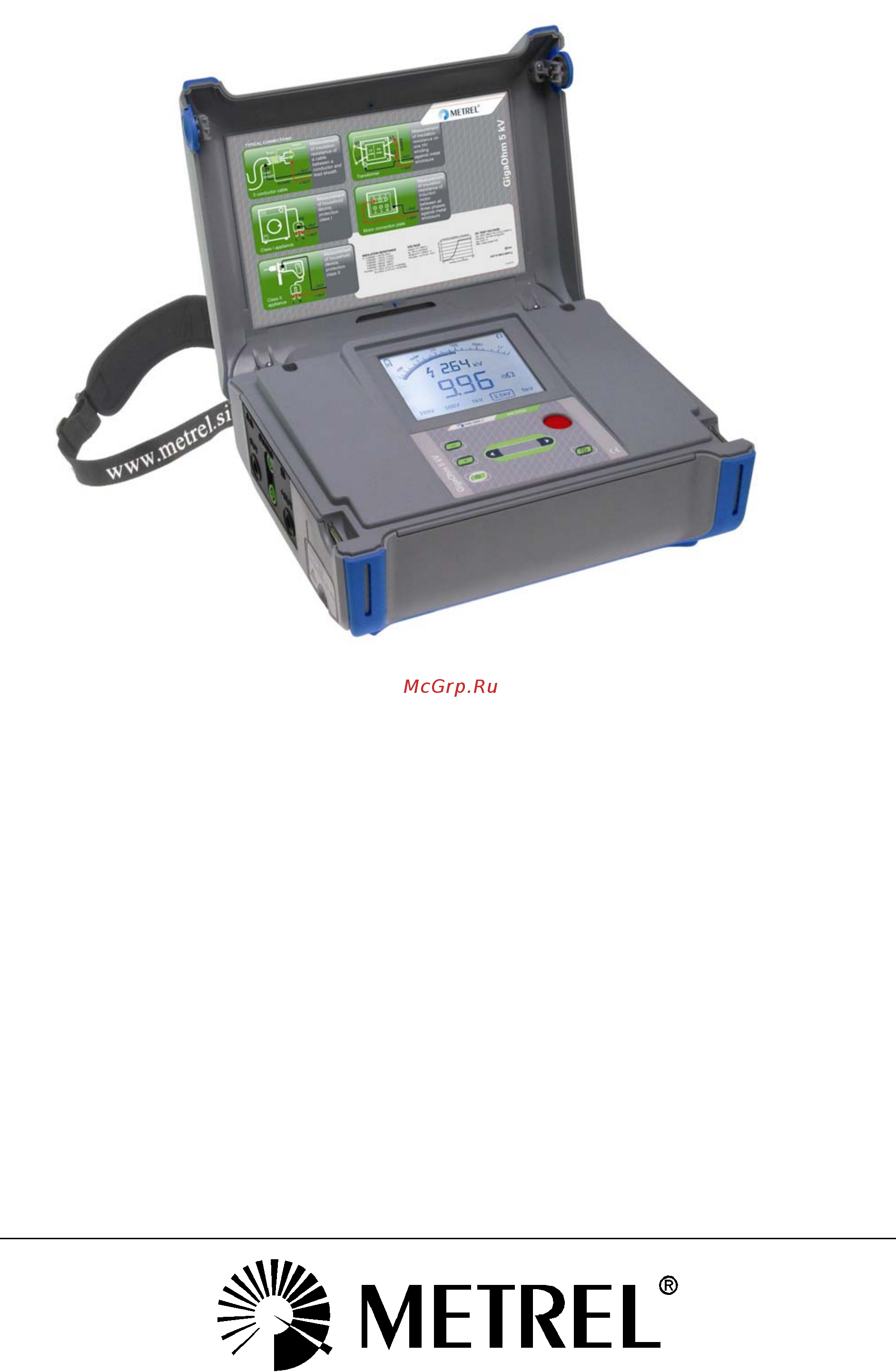 Metrel MI 3202 Инструкция по эксплуатации онлайн