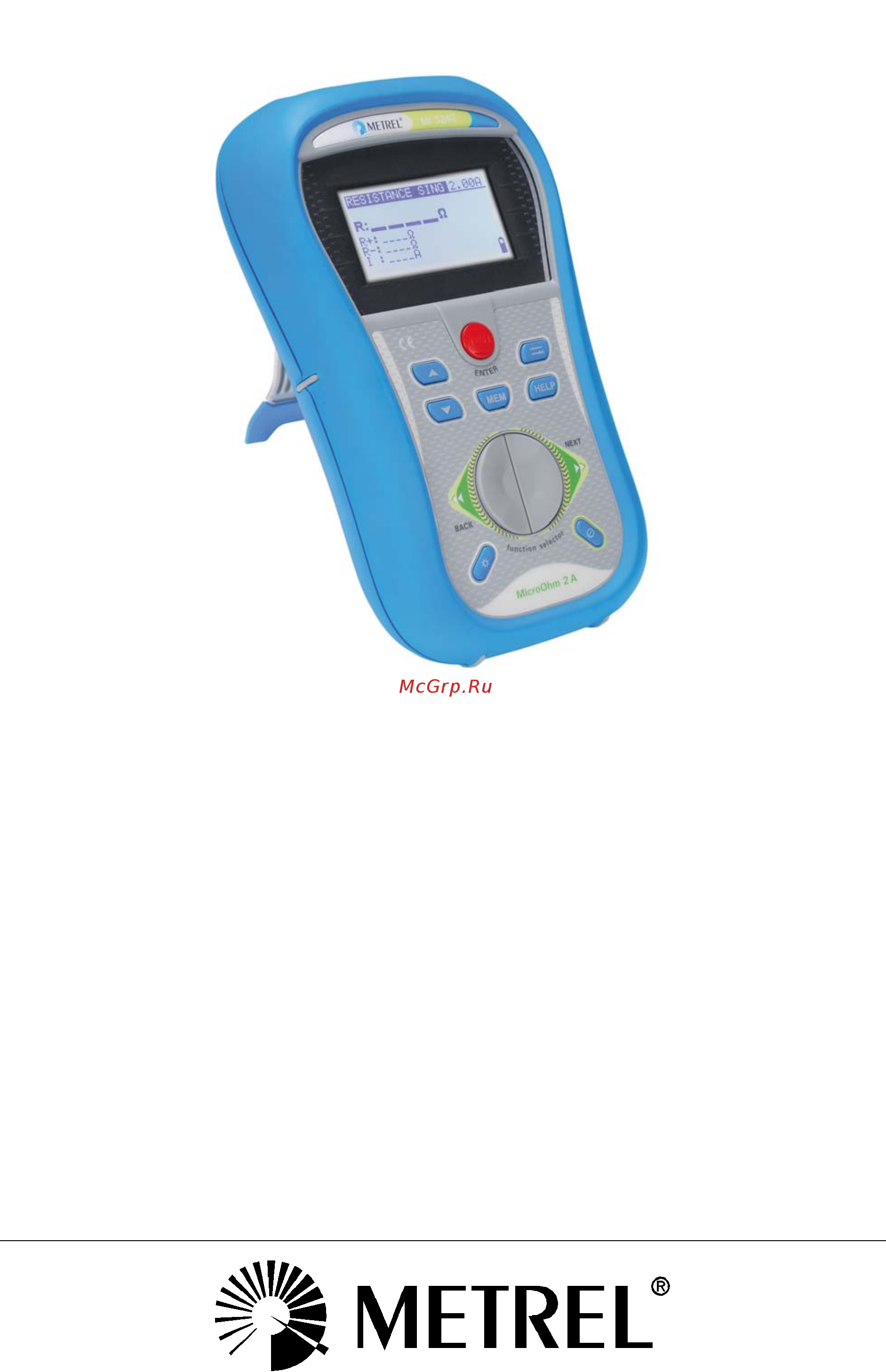Metrel MI 3242 Инструкция по эксплуатации онлайн