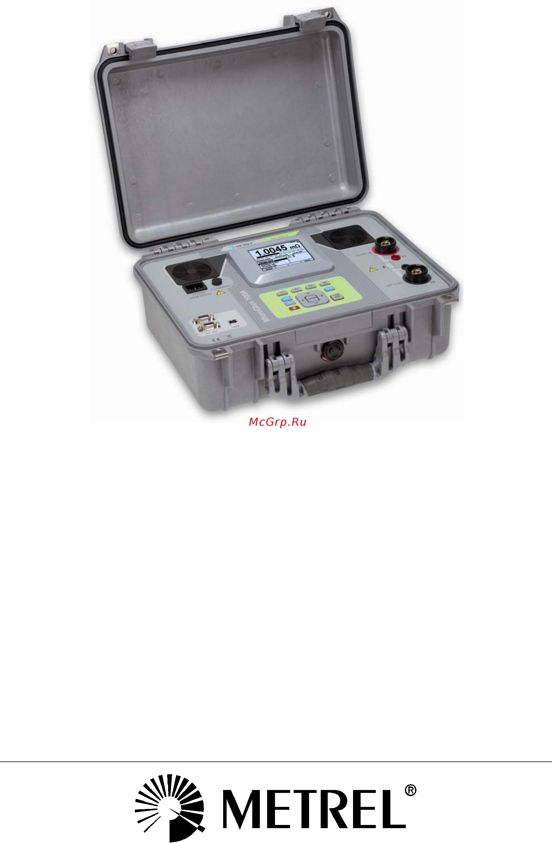 Metrel MI 3252 Инструкция по эксплуатации онлайн