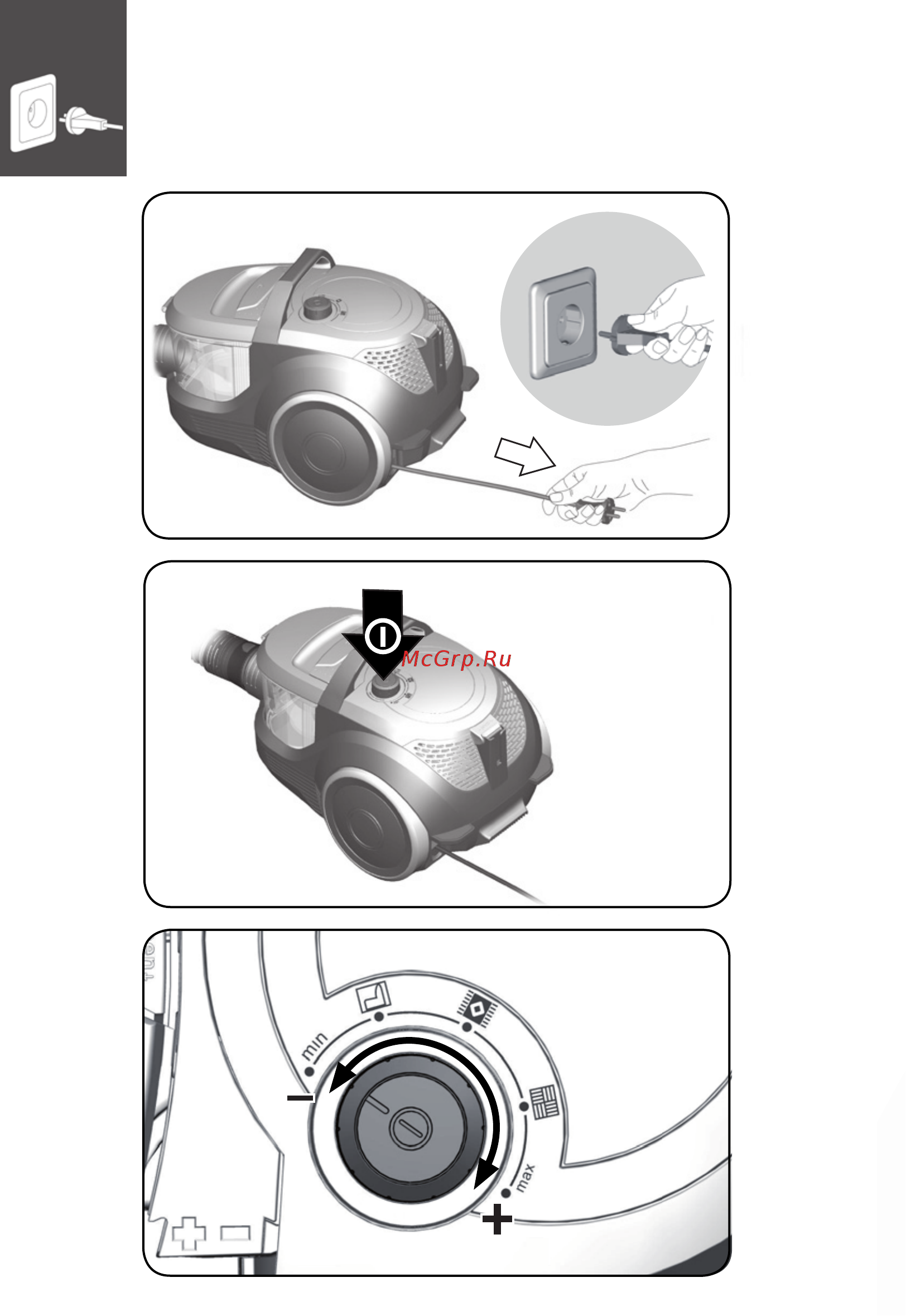 Bosch BGS 1U1805 Руководство пользователя онлайн [4/58] 715335
