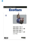 Ecoflam MAX GAS 250 PAB ТC - MB-ZRDLE 405 Инструкция по эксплуатации