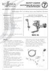 Rossinka Silvermix RS43-36 Инструкция по монтажу и эксплуатации