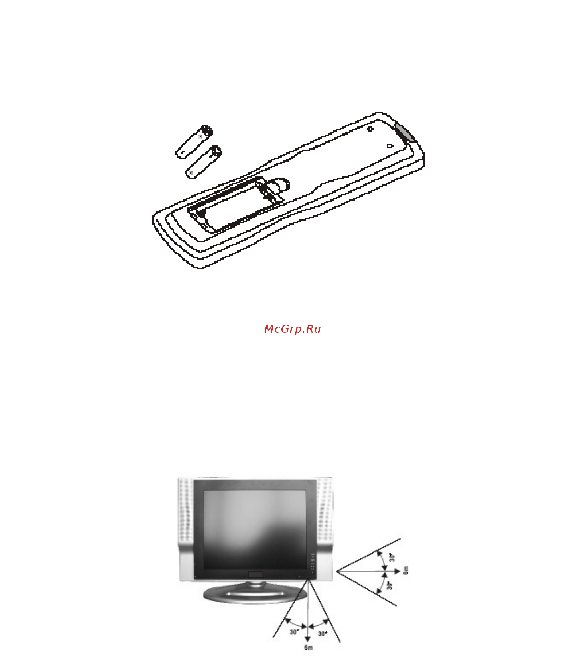 Sitronics LCD 2031 [10/20] Использование пульта дистанционного управления
