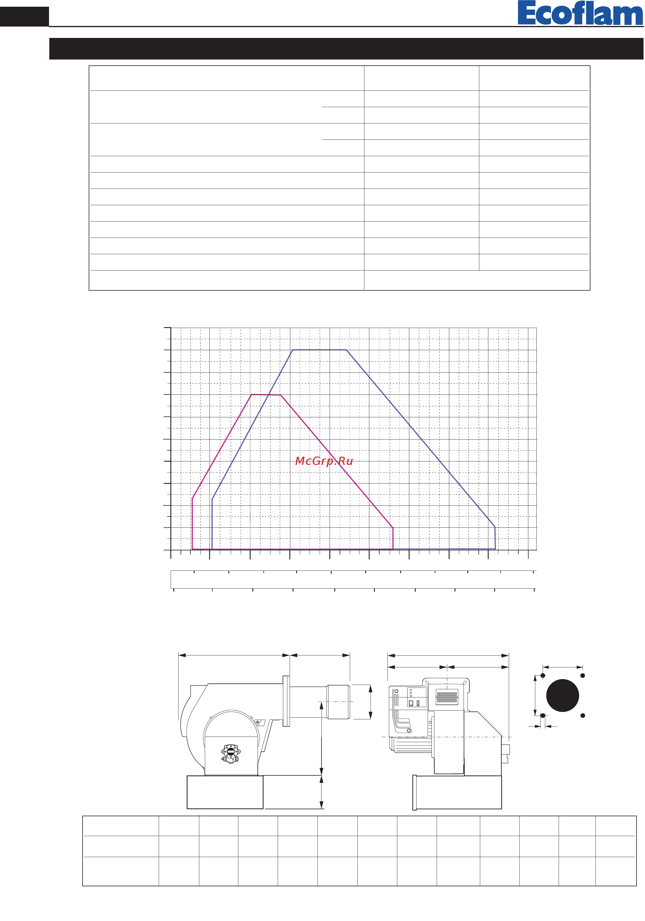 Ecoflam MAIOR P 200.1 AB ТC [2/40] Caratteristiche tecniche