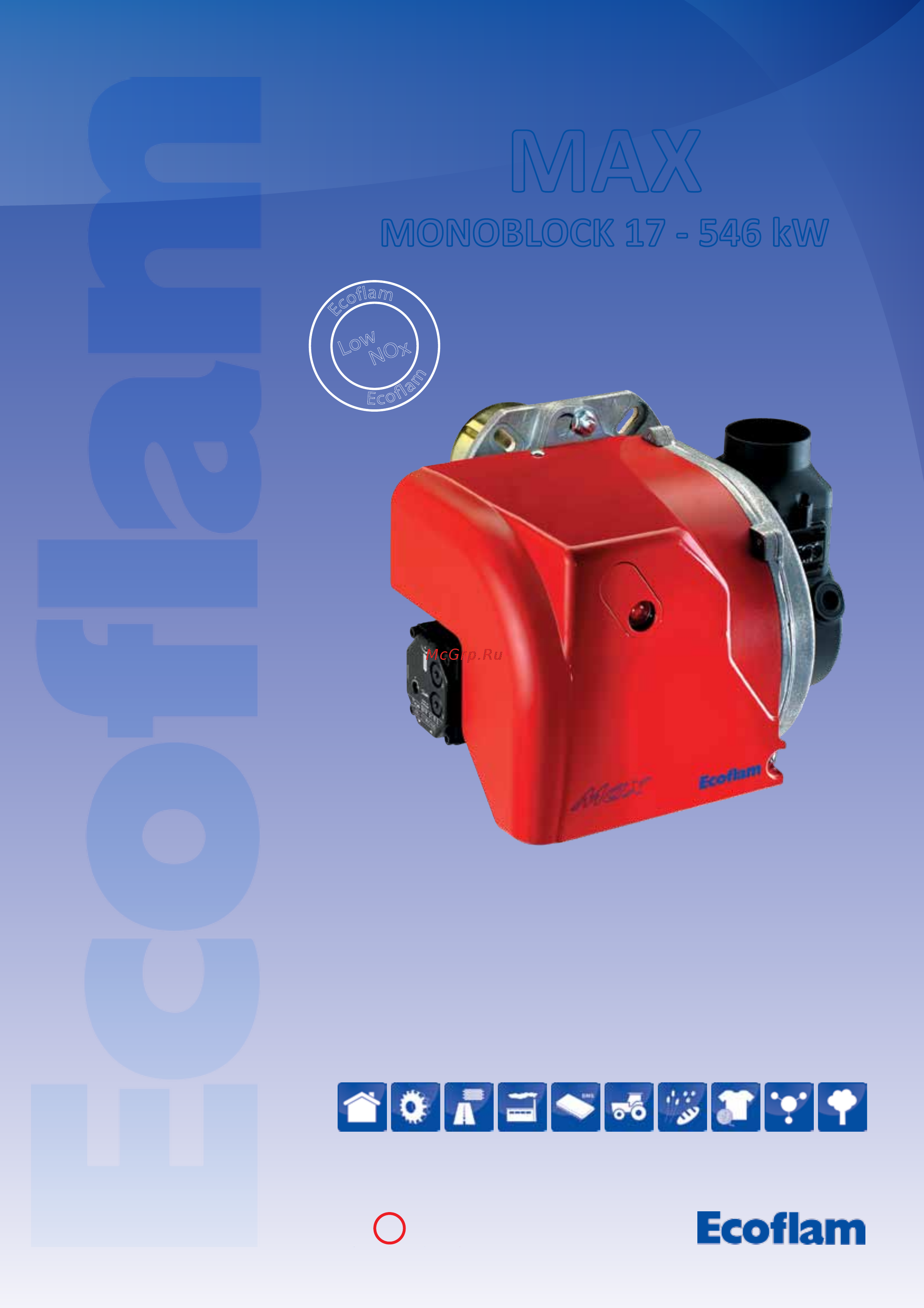 Ecoflam MAX 15 HT TW TL Буклет онлайн