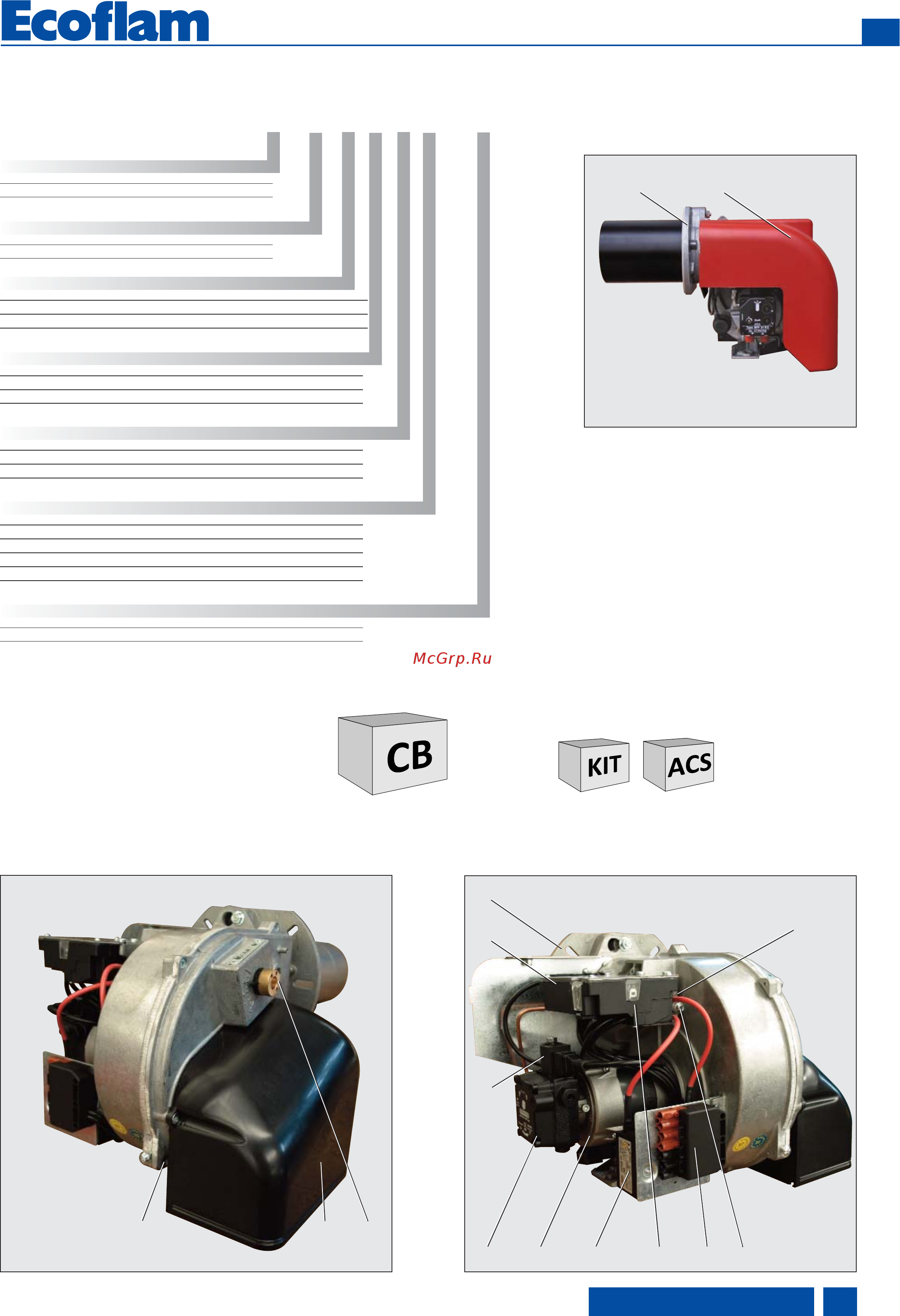 Ecoflam MAX 30 D HT TW TC [7/24] Max 15 lntw tc 230v 50hz