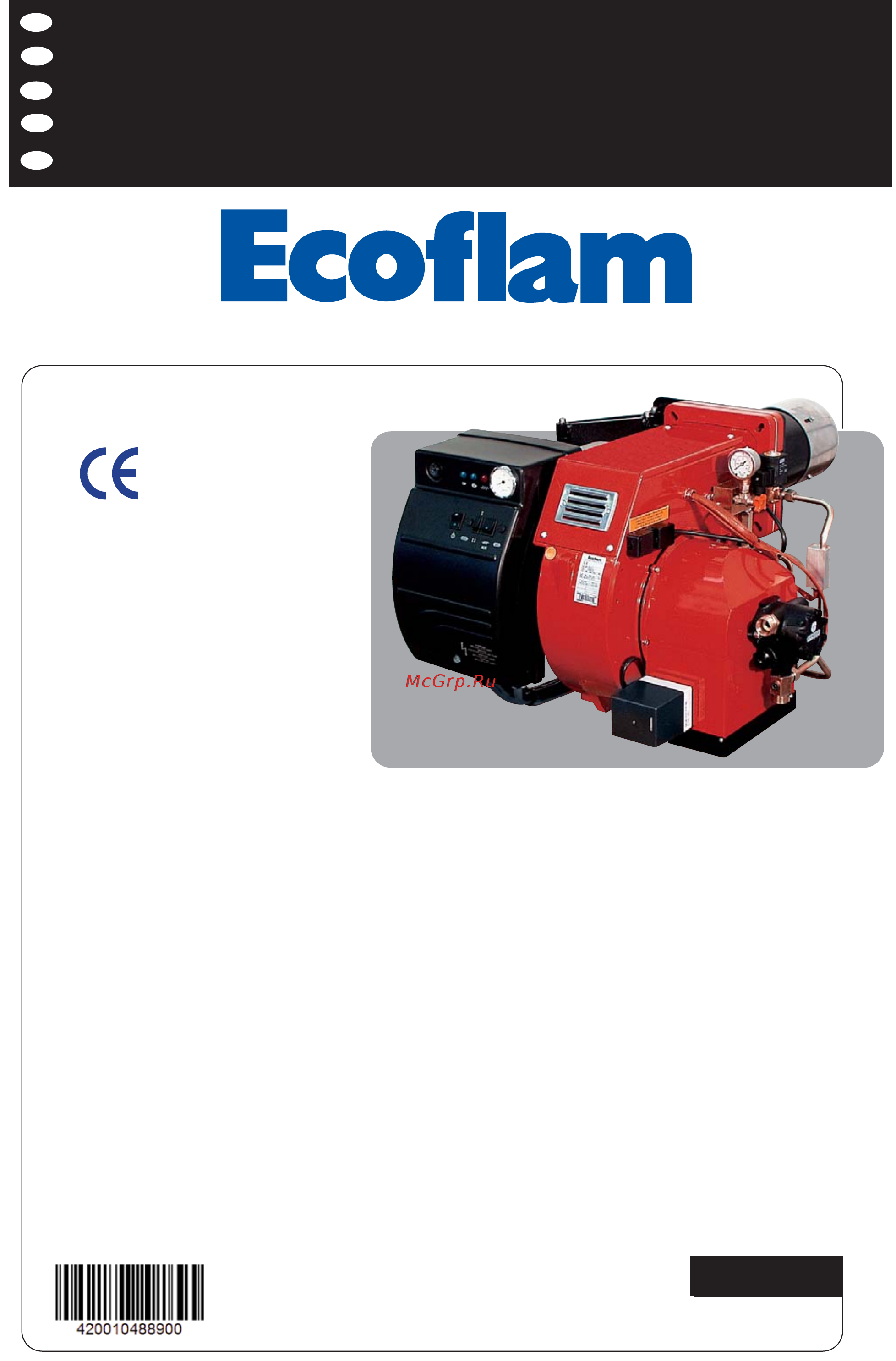 Ecoflam OILFLAM 170.1 AB ТL Инструкция по эксплуатации онлайн