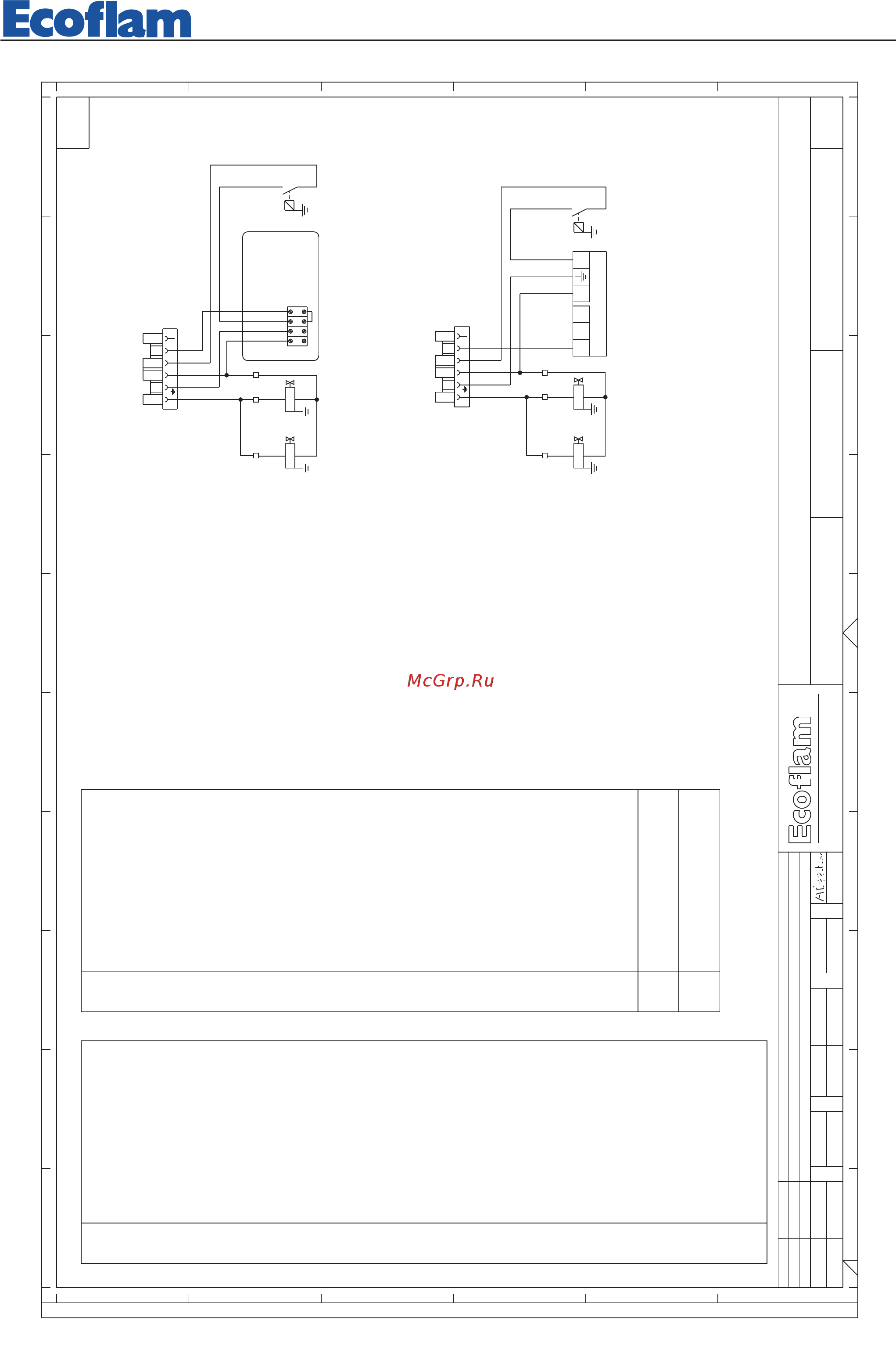 Ecoflam MULTICALOR 170.1 PR-AB TC VGD 20.503 [11/16] 01 02 03 04 05 06 07 08 09