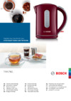 Bosch TWK7607 Руководство по эксплуатации