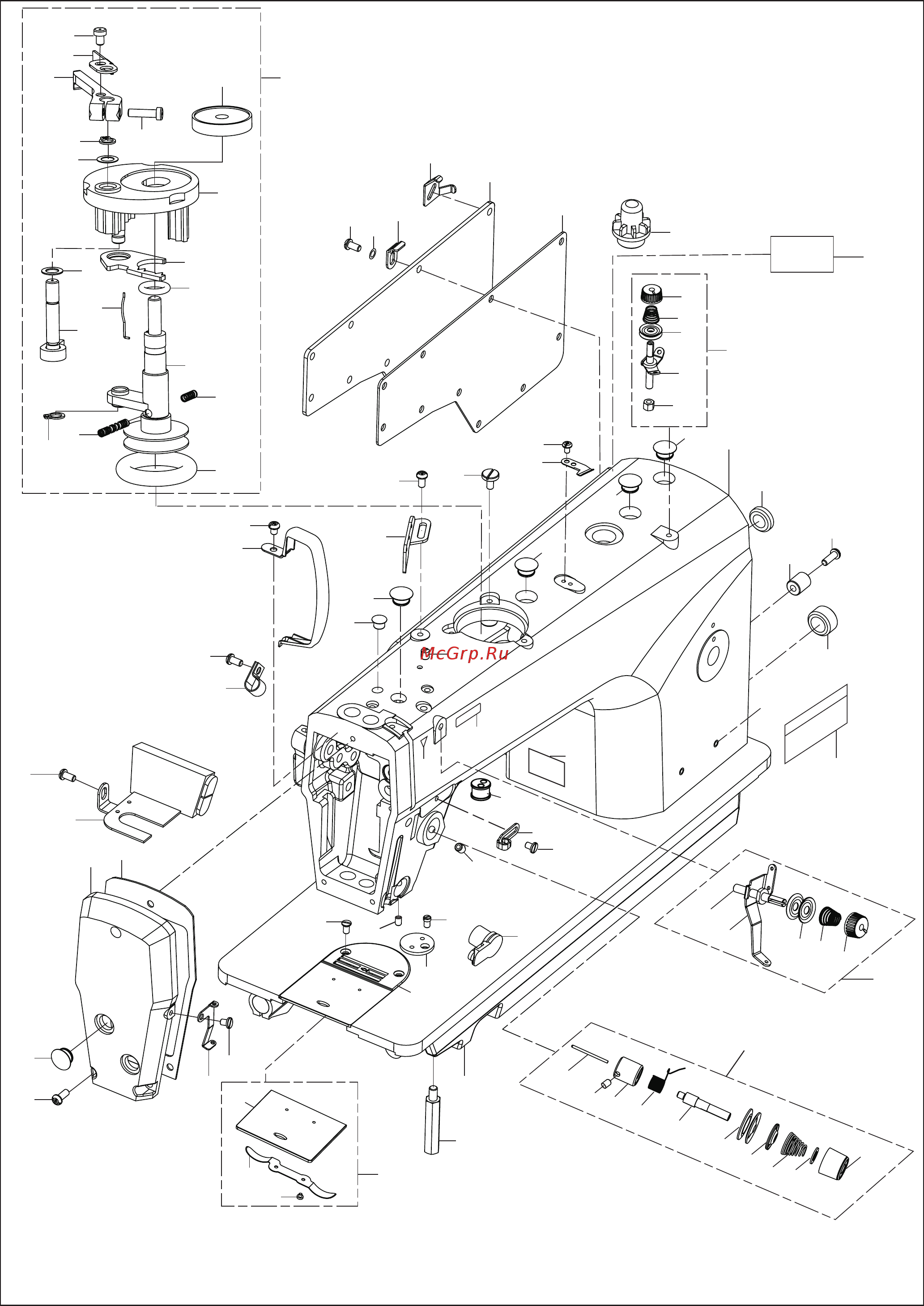 Aurora A-8900H [2/35] 机壳部件 frame components