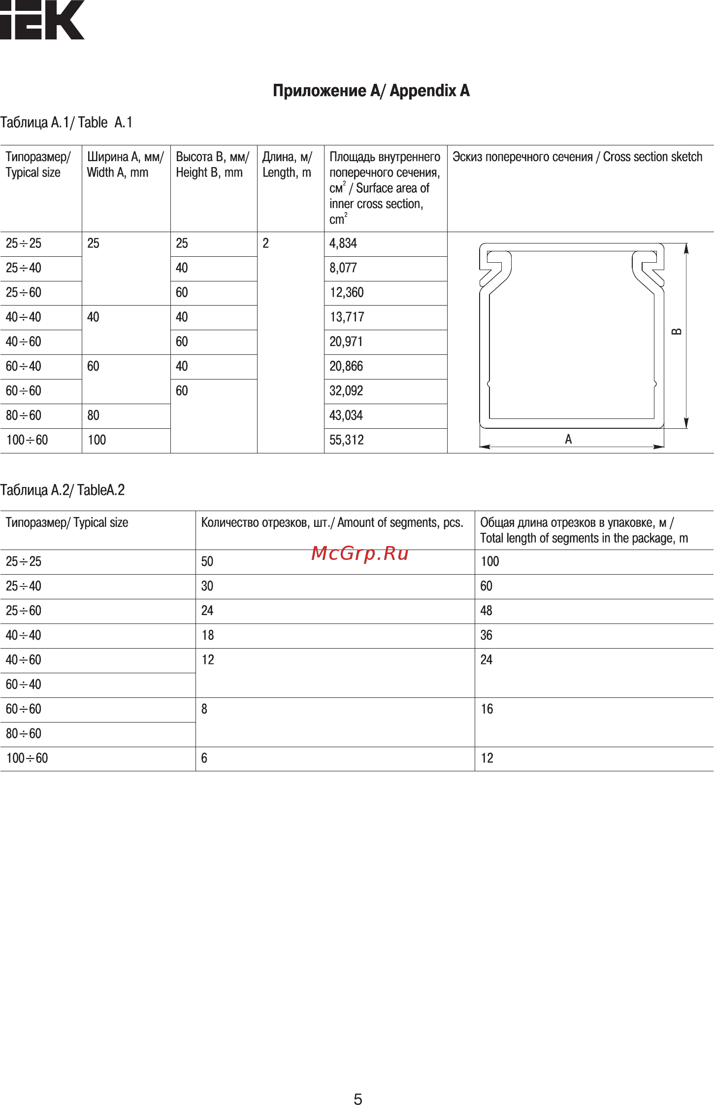Iek CKM50-100-060-1-K03 [5/7] Страница 5