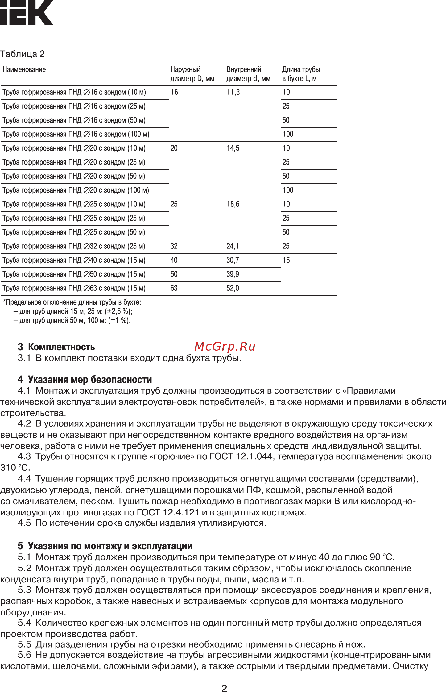 Iek CTG20-20-K02-025-1 [2/4] Трубы относятся к группе горючие по гост 12 44 температура воспламенения около