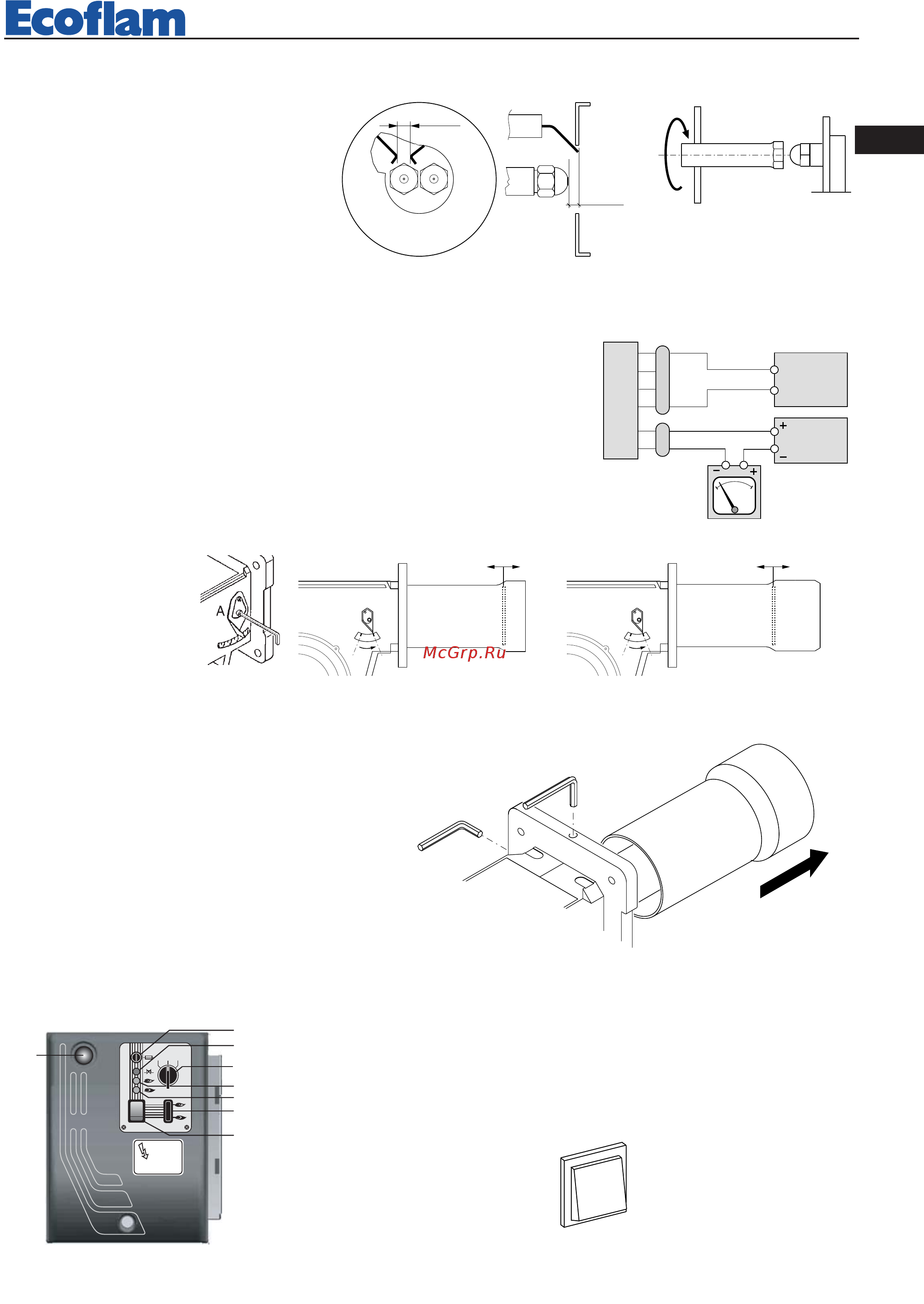 Ecoflam MULTICALOR 45 TL MB-DLE 410 [9/19] Демонтаж стакана