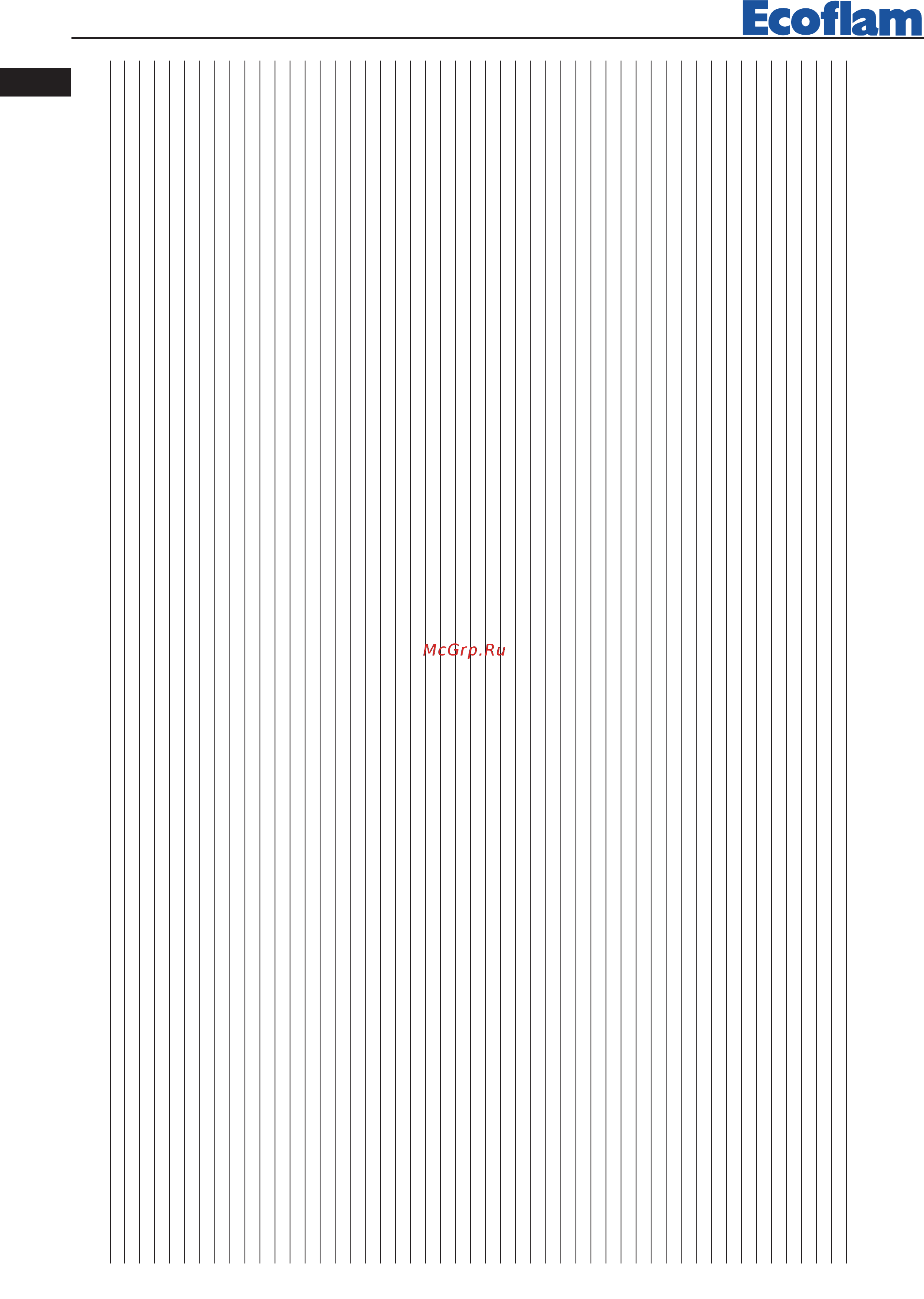 Ecoflam MULTICALOR 500.1 PR TL VGD 40.125 [44/80] Tableau gicleur bergonzo
