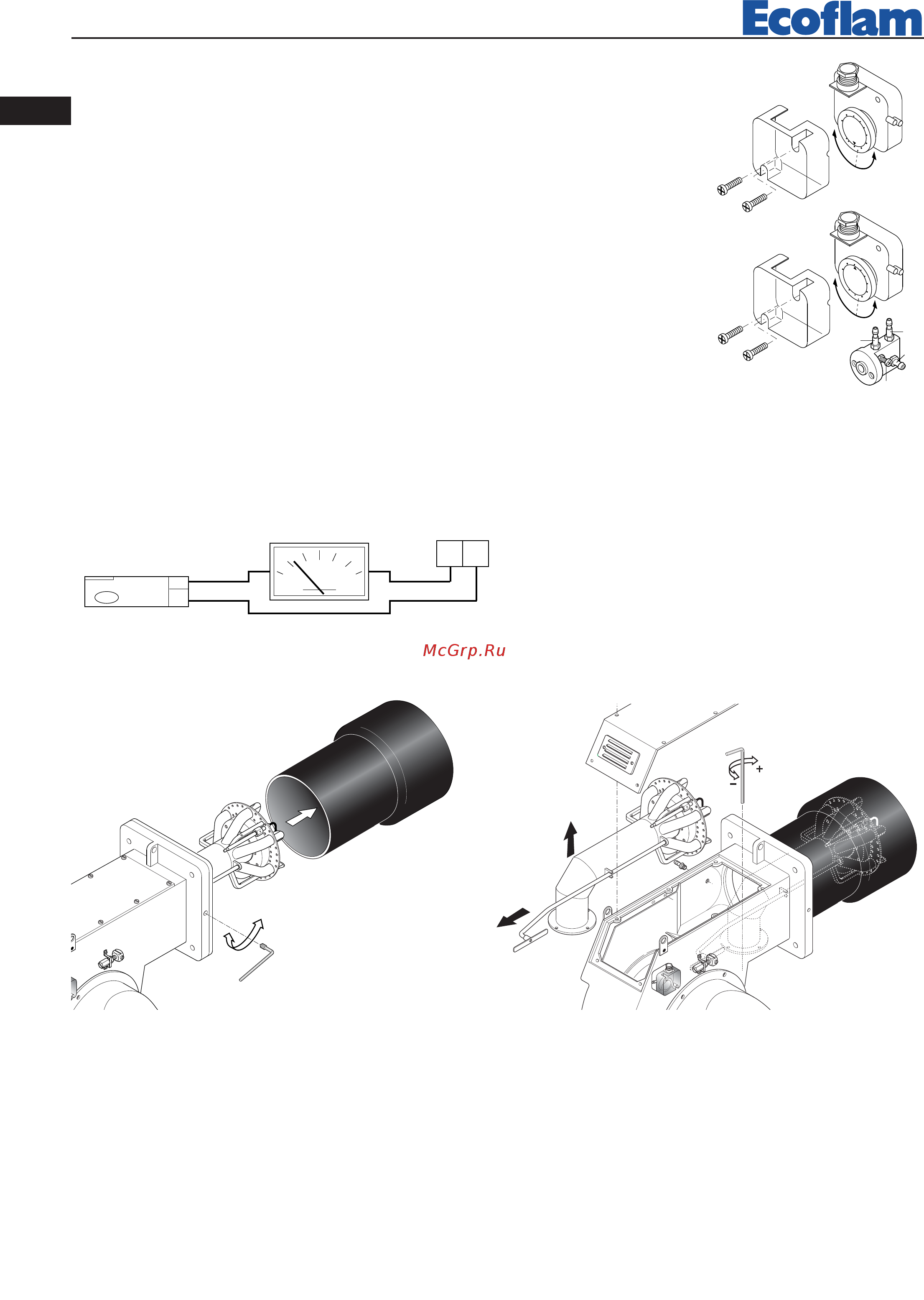 Ecoflam MULTICALOR 500.1 PR TC VGD 40.080 [52/80] Comprobación equipo de detección de llama
