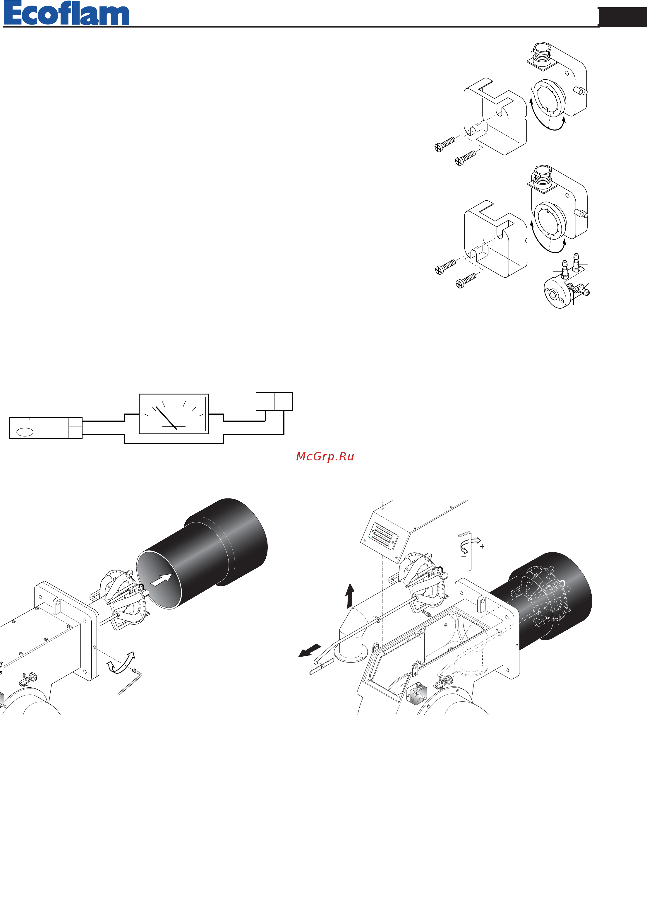 Ecoflam MULTICALOR 500.1 PR TC VGD 40.080 [7/80] Controllo sistema di rilevazione fiamma
