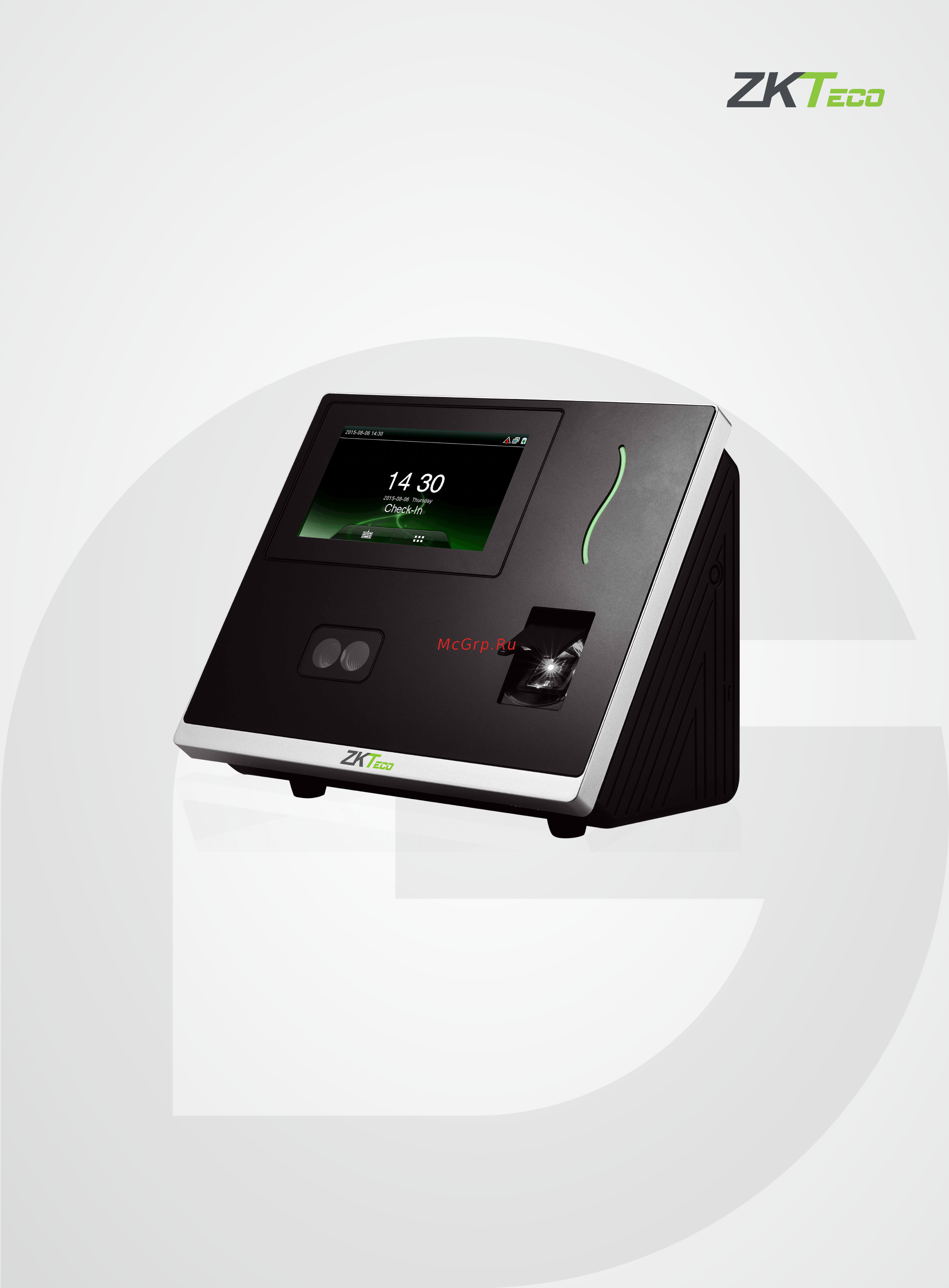 Zkteco G3 Plus Брошюра онлайн