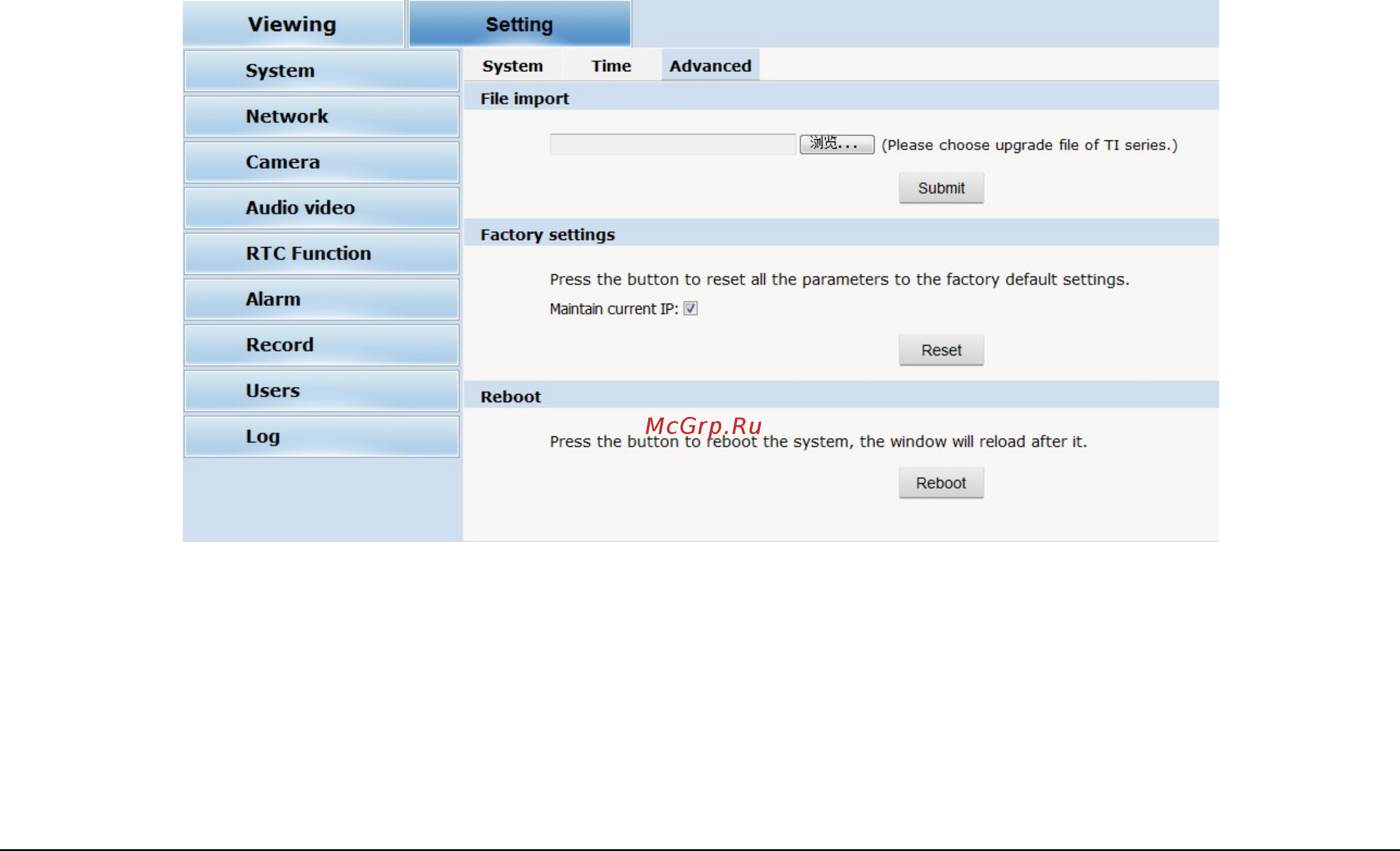 Zkteco PS-52B10F [30/55] 2 inch tft poe terminal user manual