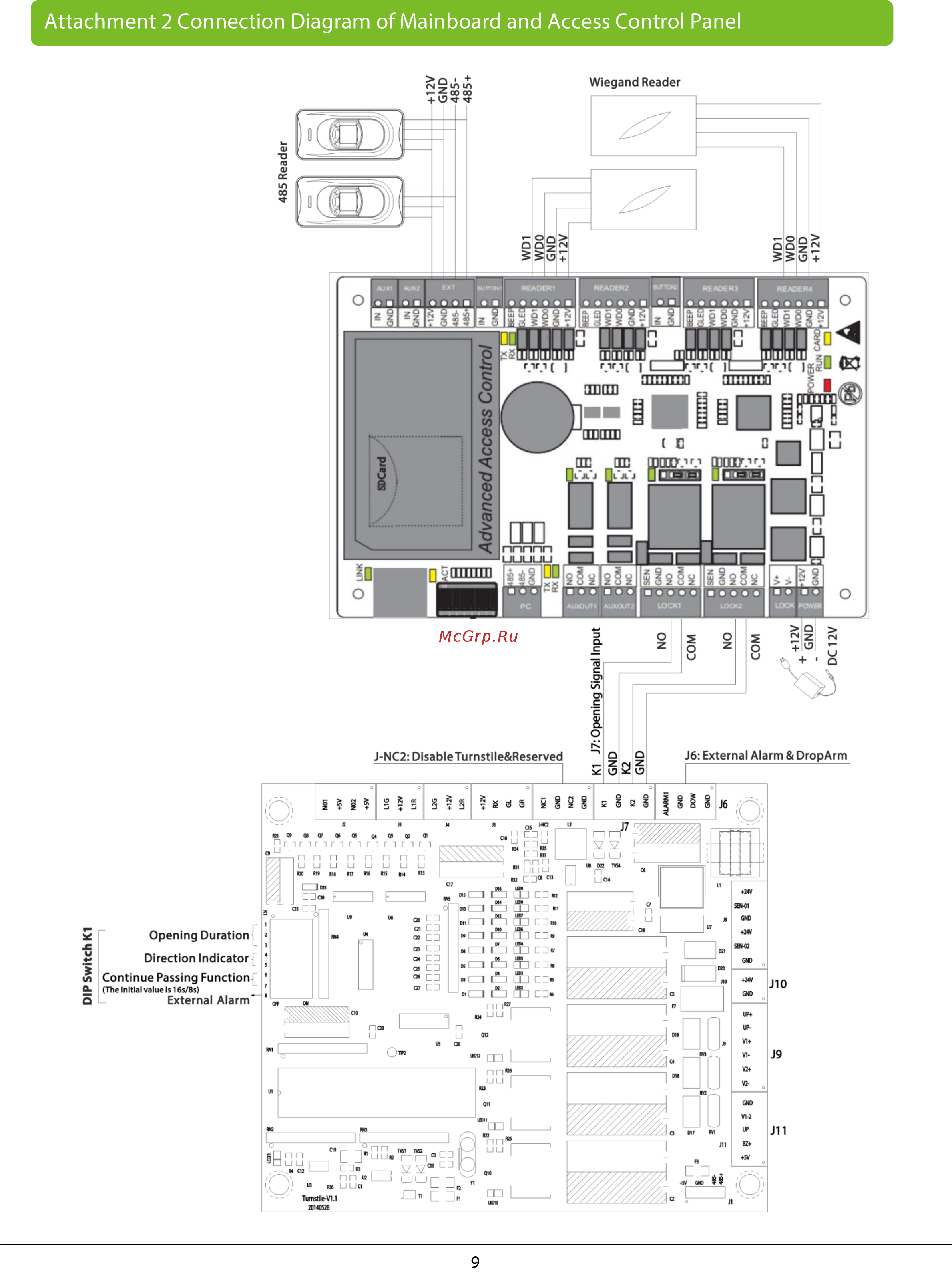 Zkteco TS2100 Инструкция по эксплуатации(ENG) онлайн [10/11] 409370