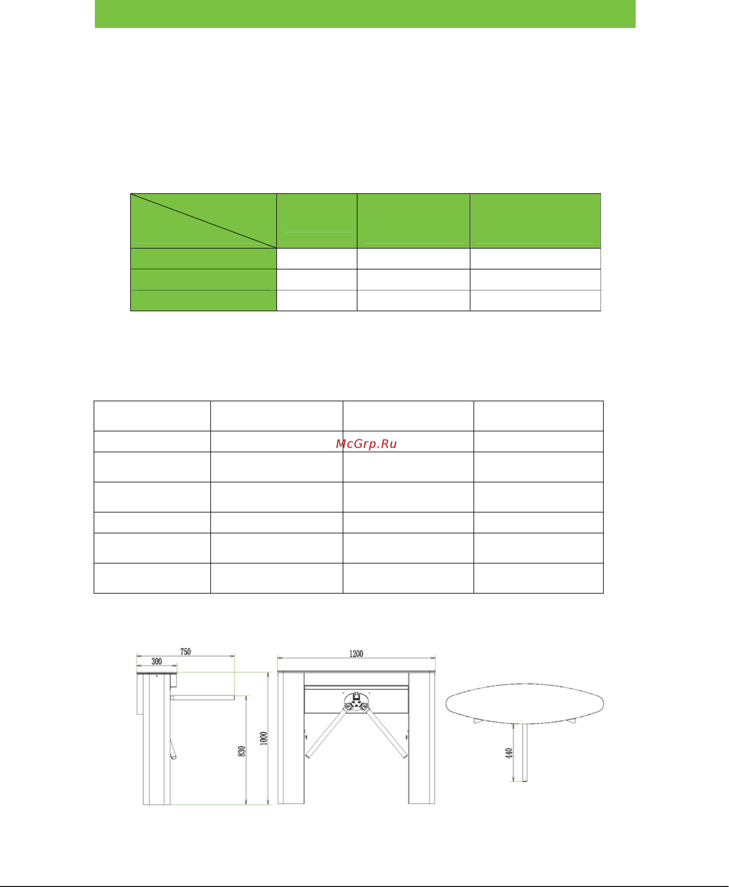 Zkteco TS5000A [3/10] Model and specification