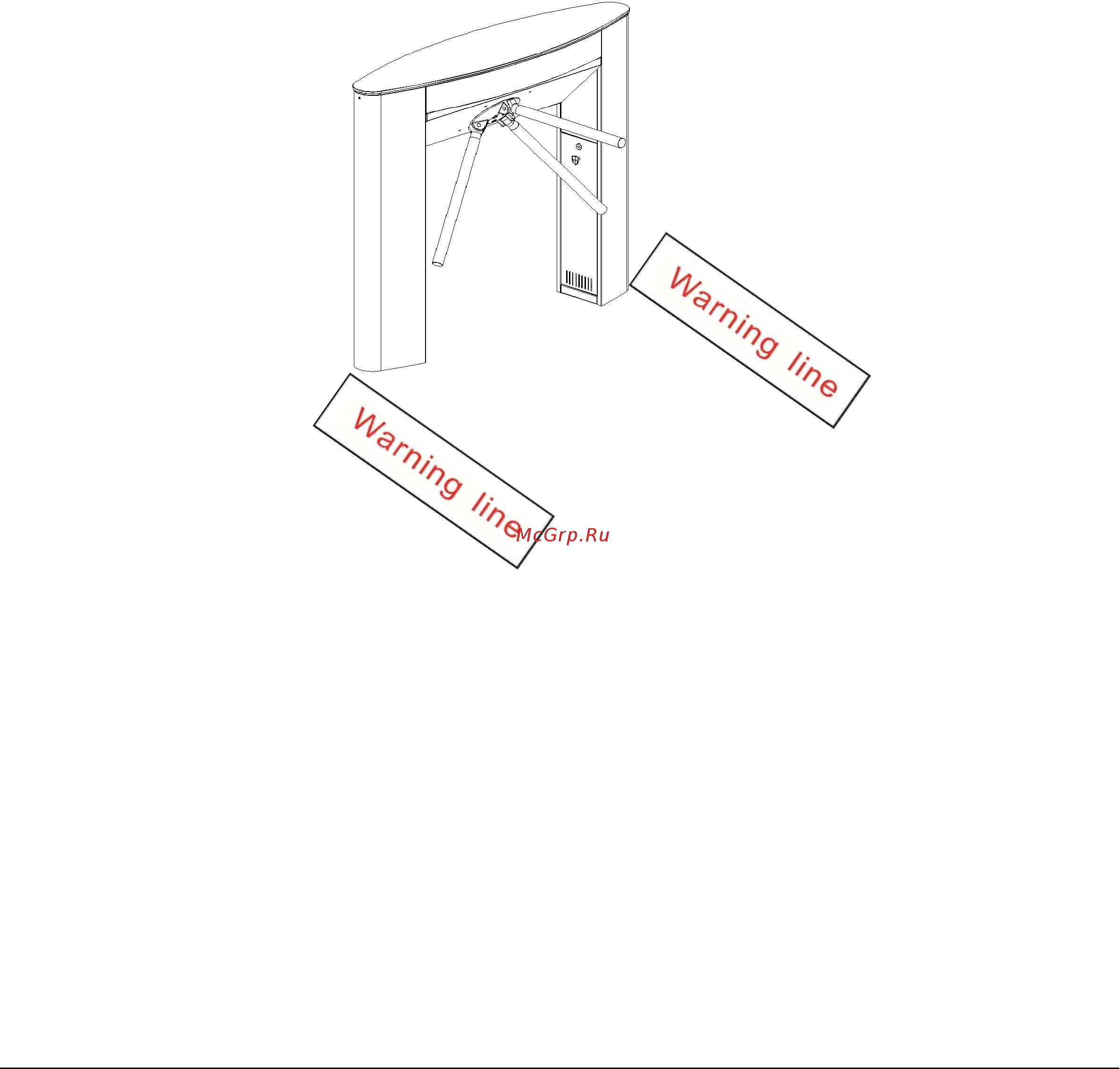 Zkteco TS5000A [5/10] Fix the cabinet