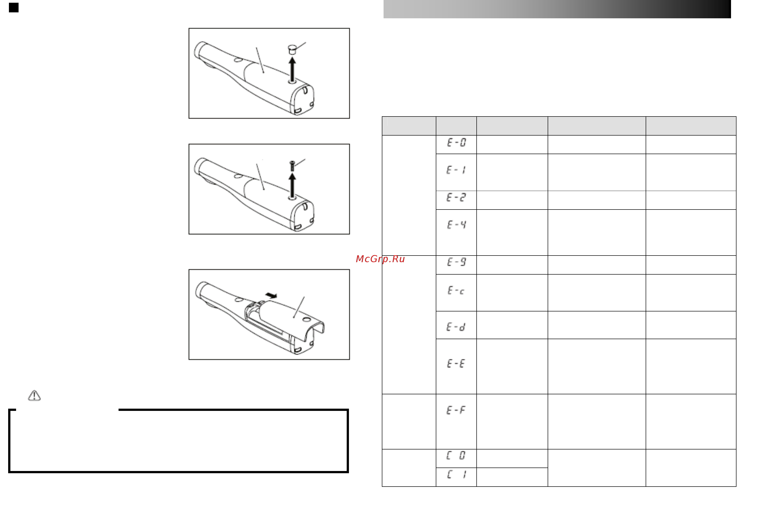 Nsk Endo-Mate TC2 с головкой MPAS-F16R [18/19] Замена батарей замена батарей приготовьте маленькие отвертки phillips с плоским лезвием 1 отключите питание моторного