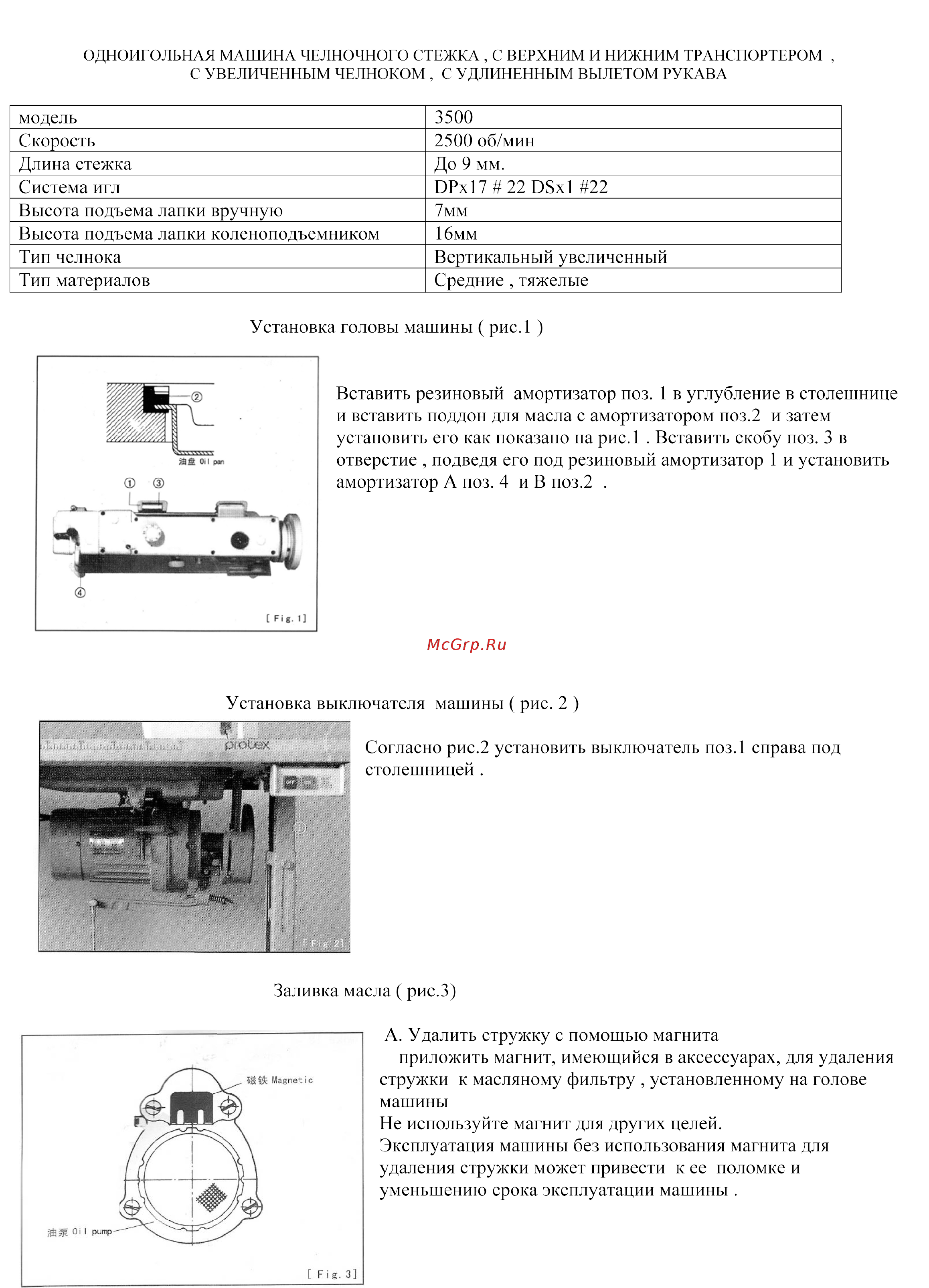 Aurora A-3500-D4 Руководство по эксплуатации онлайн [2/12] 409434