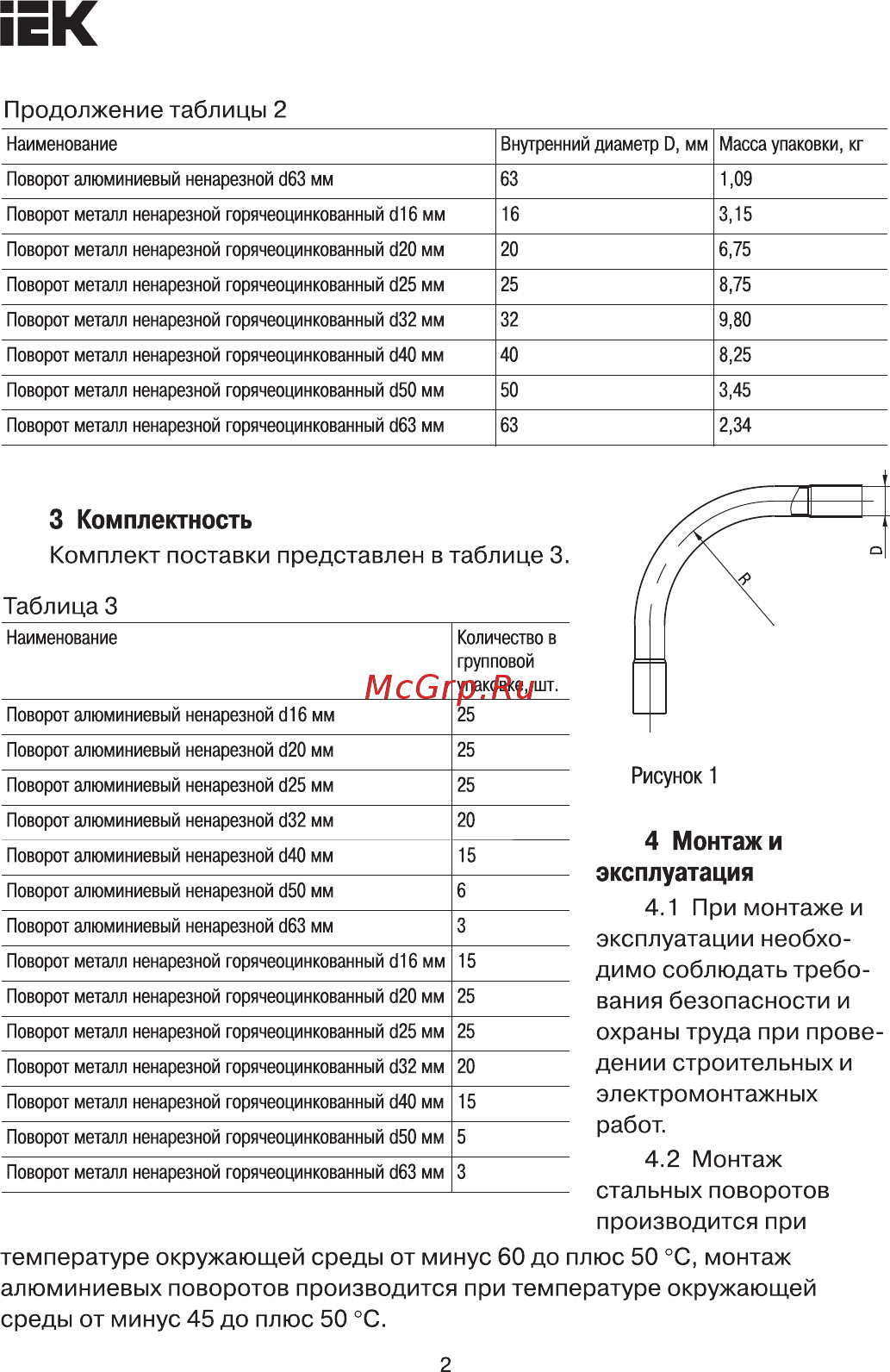 Iek CTA11-P-AL-NN-025 [2/4] Страница 2