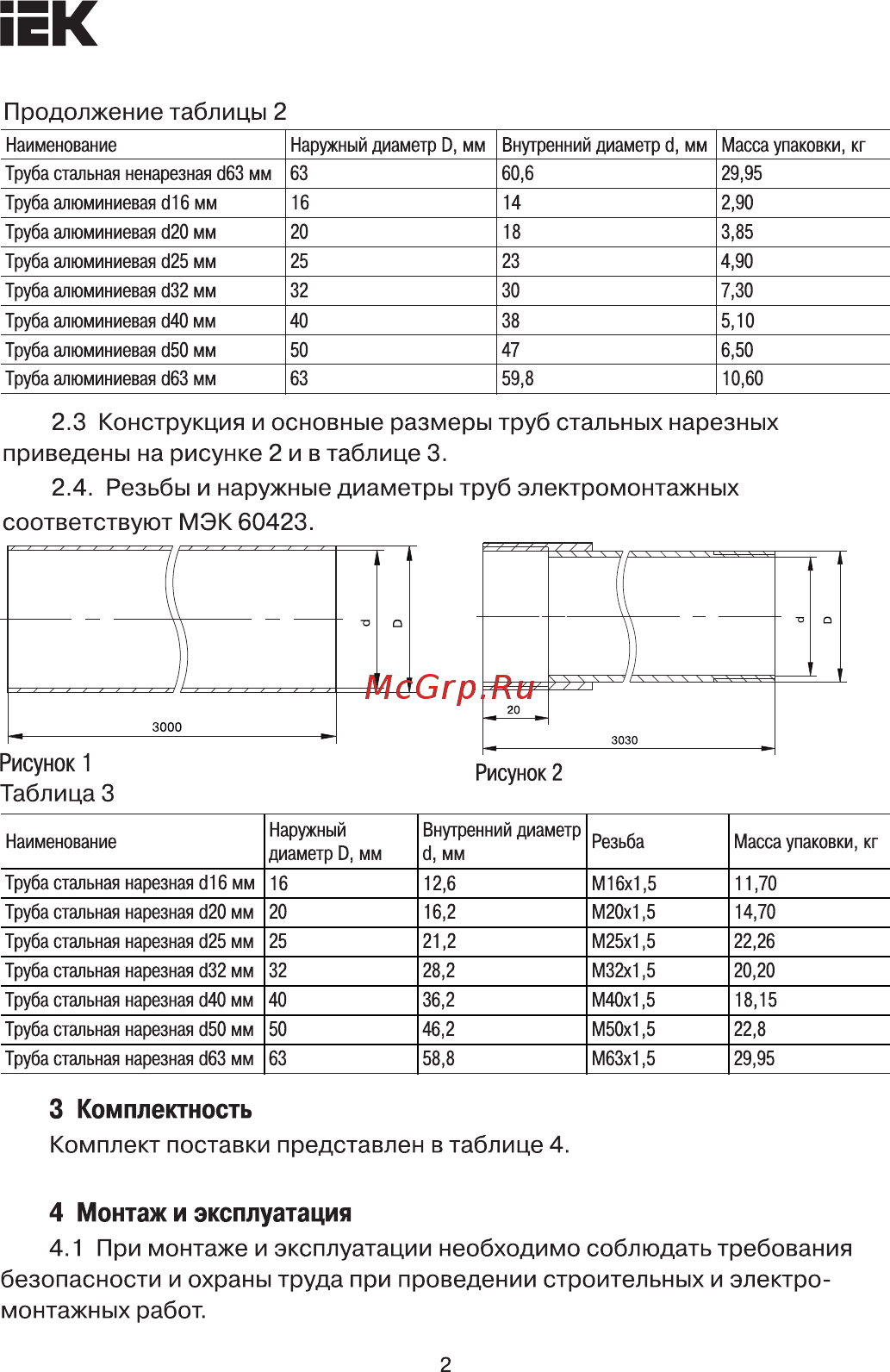 Iek CTR11-AL-016-3 [2/4] Страница 2
