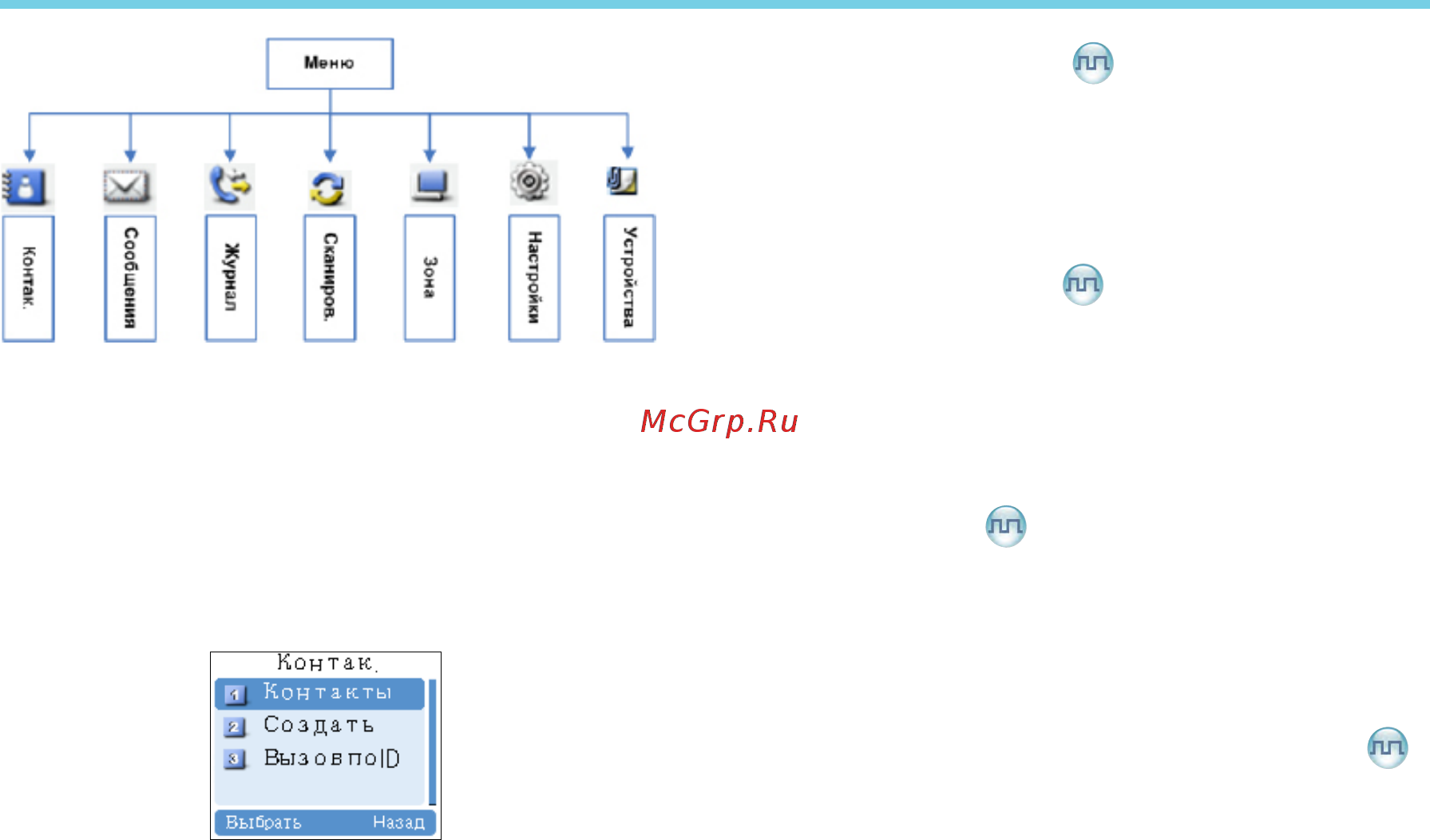 Hytera PD785 VHF [17/39] Contact list контакты