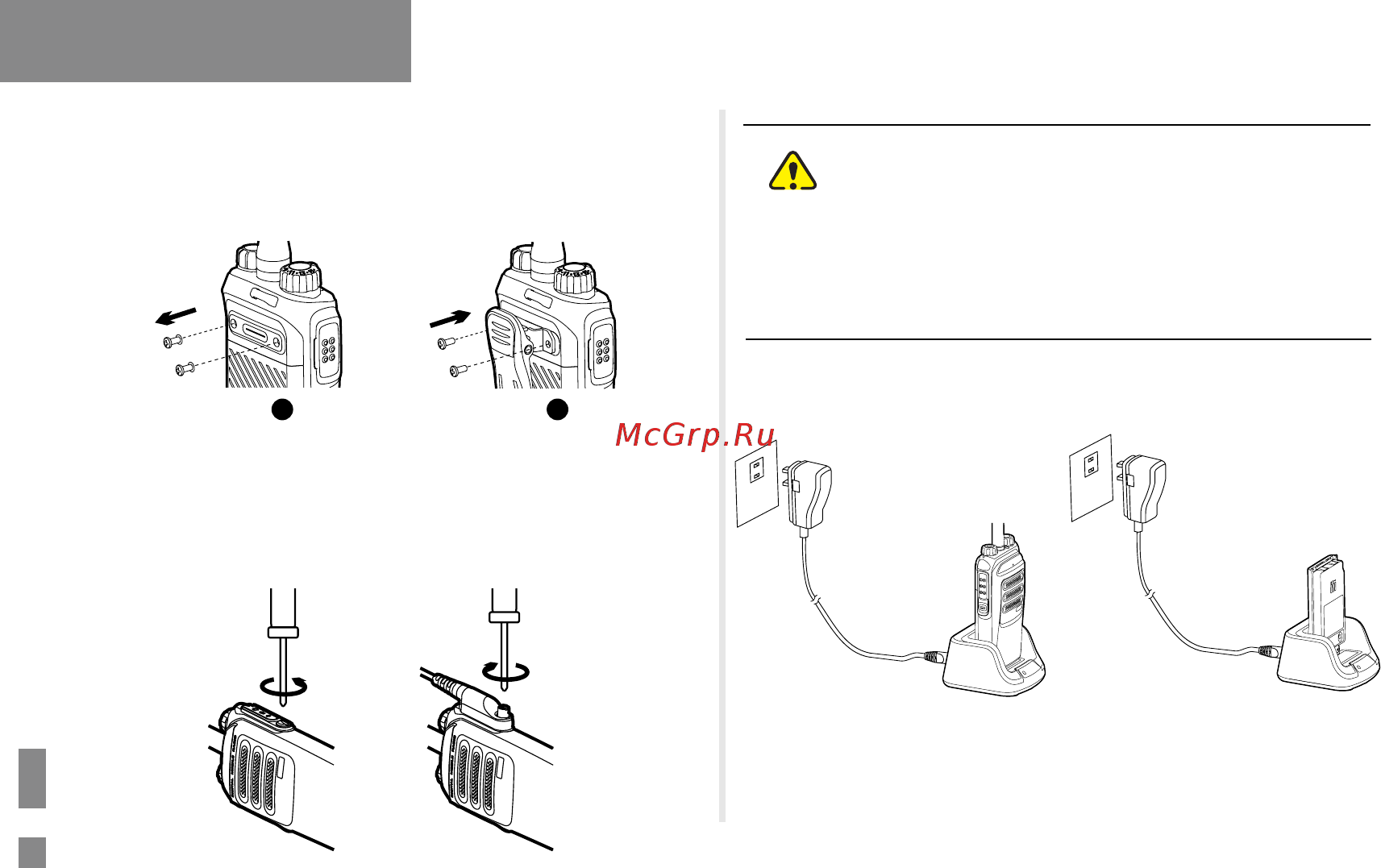 Hytera PD605 UHF [10/18] Подготовка к работе