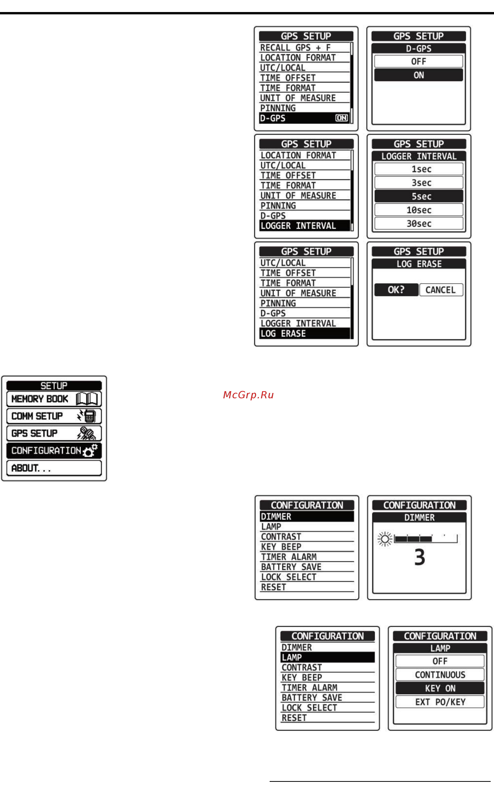 Yaesu FTA-550AA [41/47] Настройка конфигурации и рабочих параметров трансивера