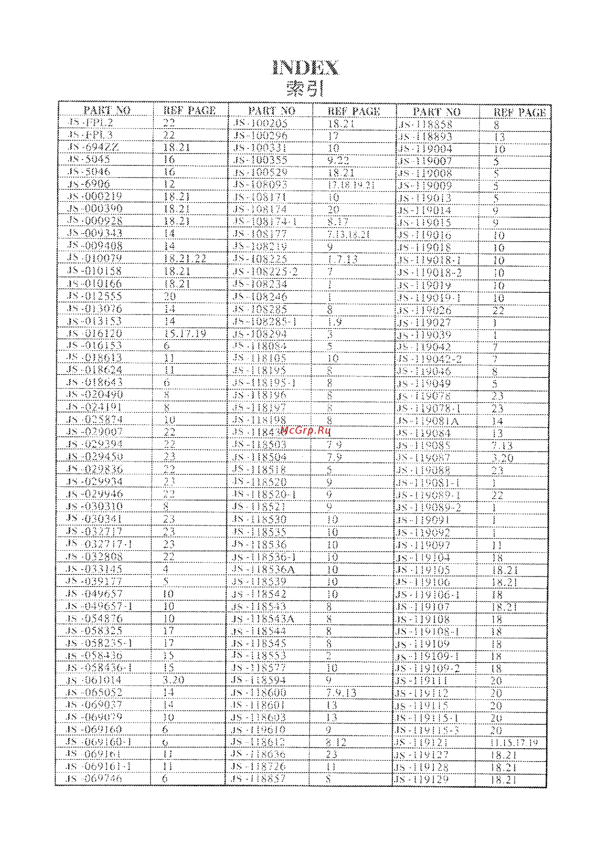 Aurora A-8810D Каталог запчастей онлайн [50/54] 409607