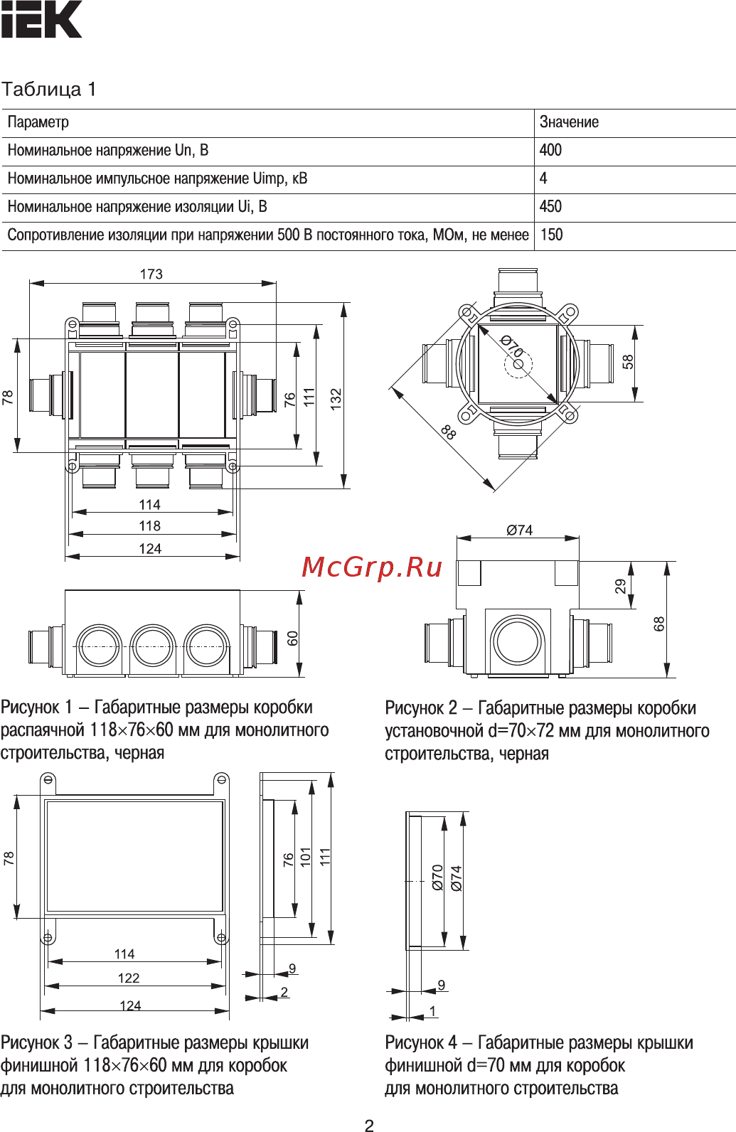 Iek UKM-20D-KU [2/6] Страница 2