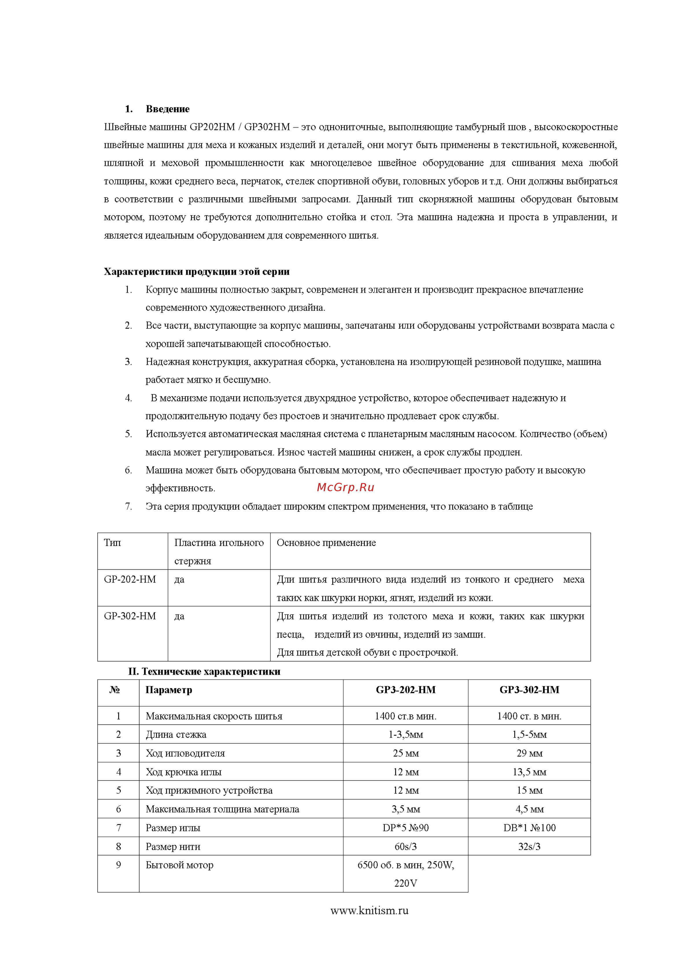 Aurora GP-302 HM Руководство по эксплуатации онлайн [2/12] 409670